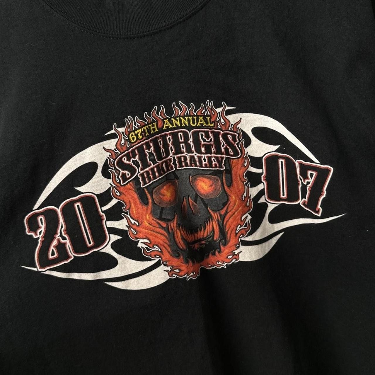 Harley Davidson Y2K Harley Davidson Sturgis Bike Rally Shirt 2007 Large Size US L / EU 52-54 / 3 - 4 Thumbnail
