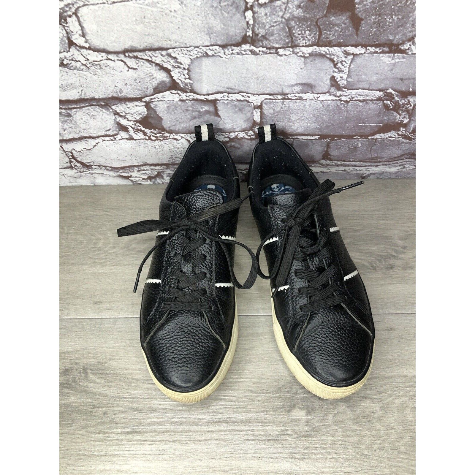 Other G-Fore Disruptor Black Leather Lace Up Casual Golf Shoes Wom Size US 10 / IT 40 - 2 Thumbnail