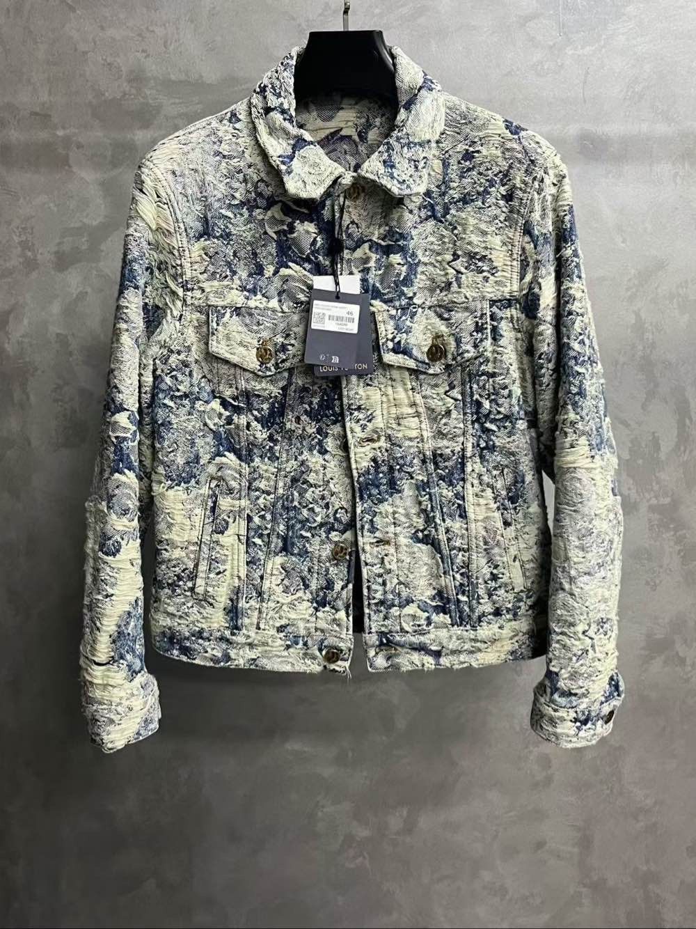 Louis Vuitton Louis Vuitton Floral Denim Jacket Size S Size US S / EU 44-46 / 1 - 1 Thumbnail