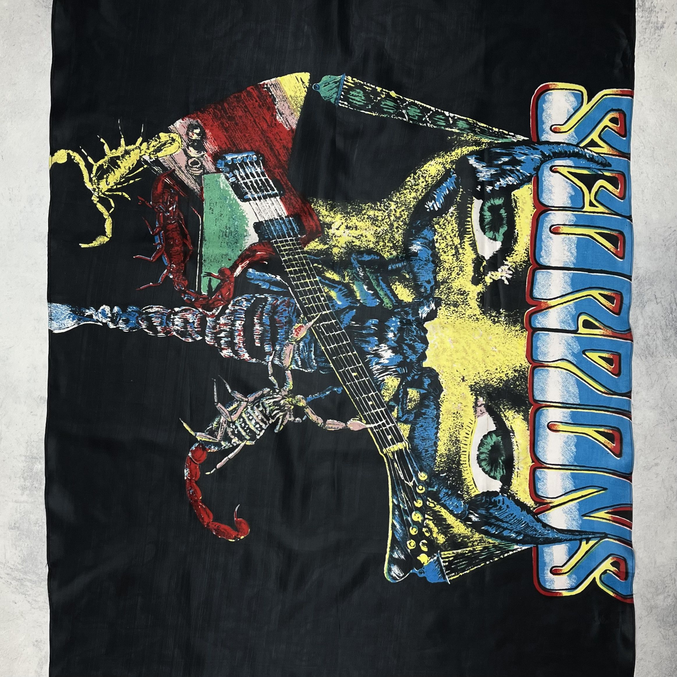 Band Tees × Other × Vintage The Offspring flag textile poster