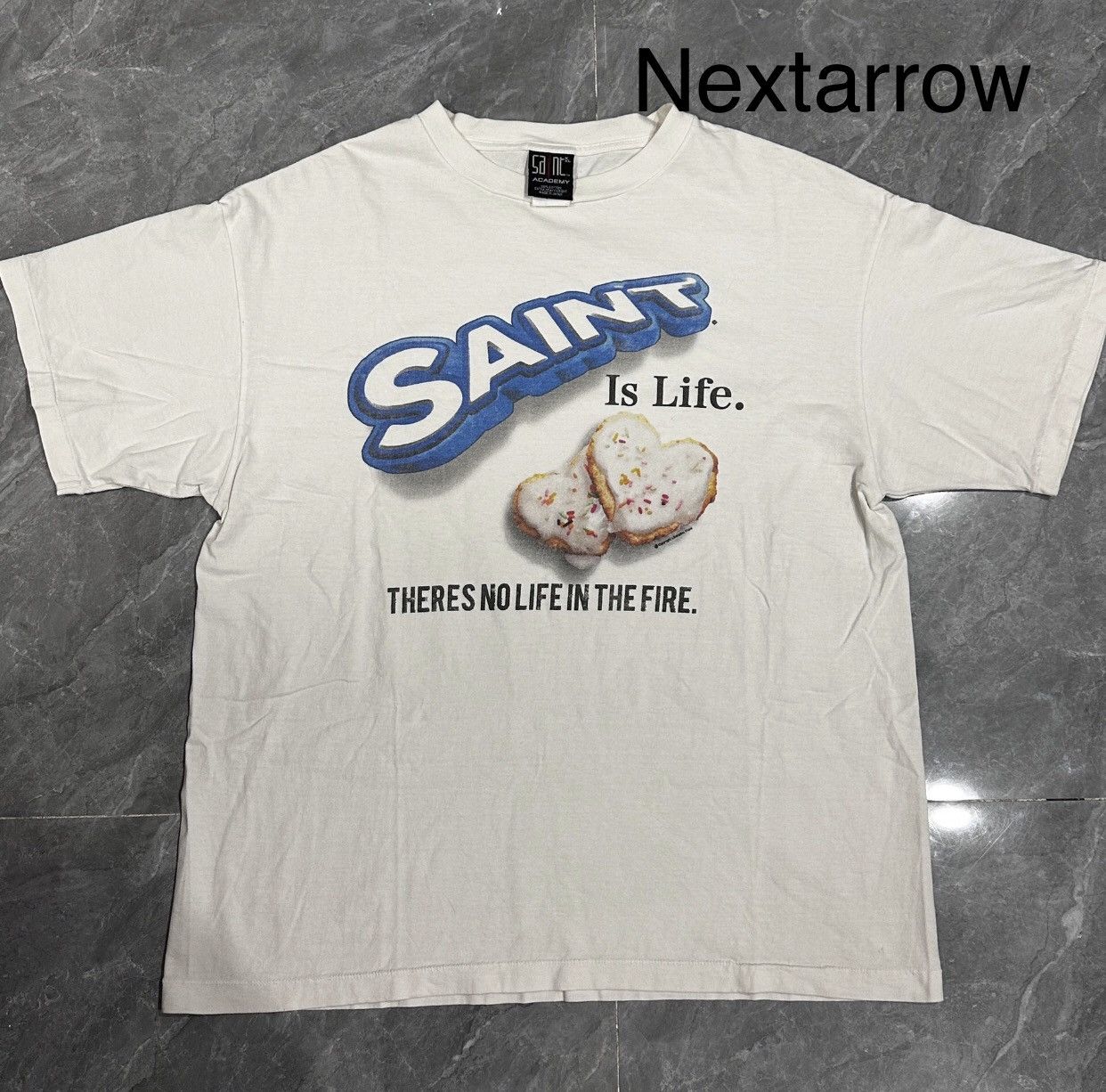 Saint Michael Saint Michael collaboration white white short sleeves Size US XXL / EU 58 / 5 - 1 Thumbnail