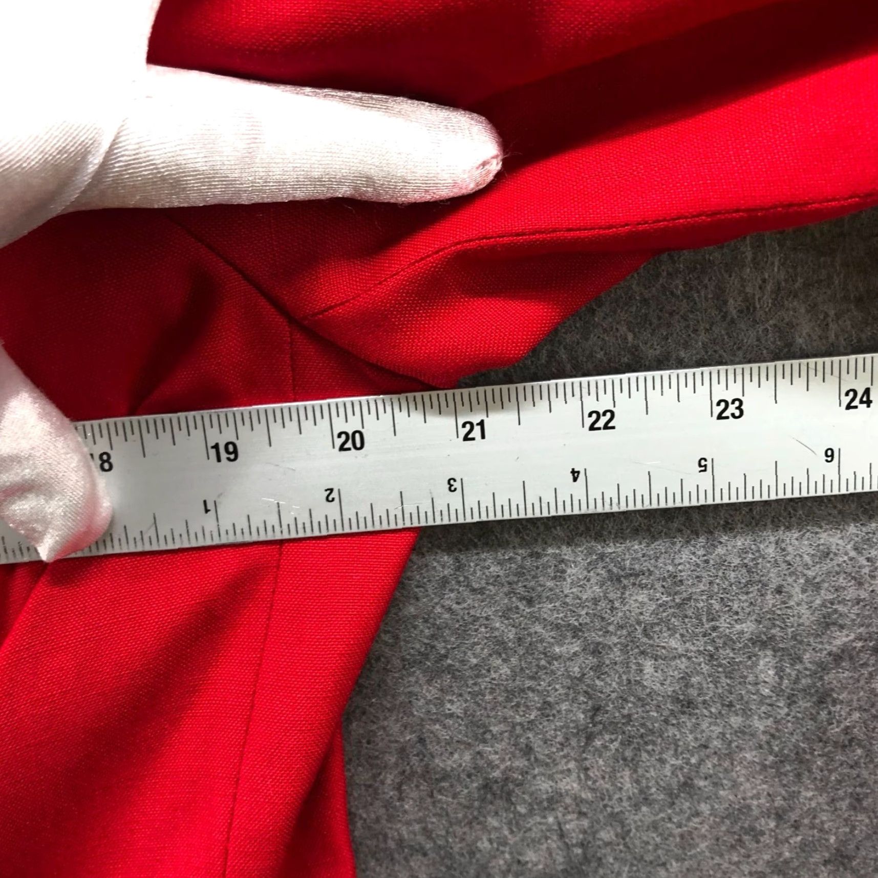 Talbots VINTAGE Talbots Blazer Womens 12P Red Linen Blend Double Breasted Gold Button Jacket Size XL / US 12-14 / IT 48-50 - 6 Thumbnail