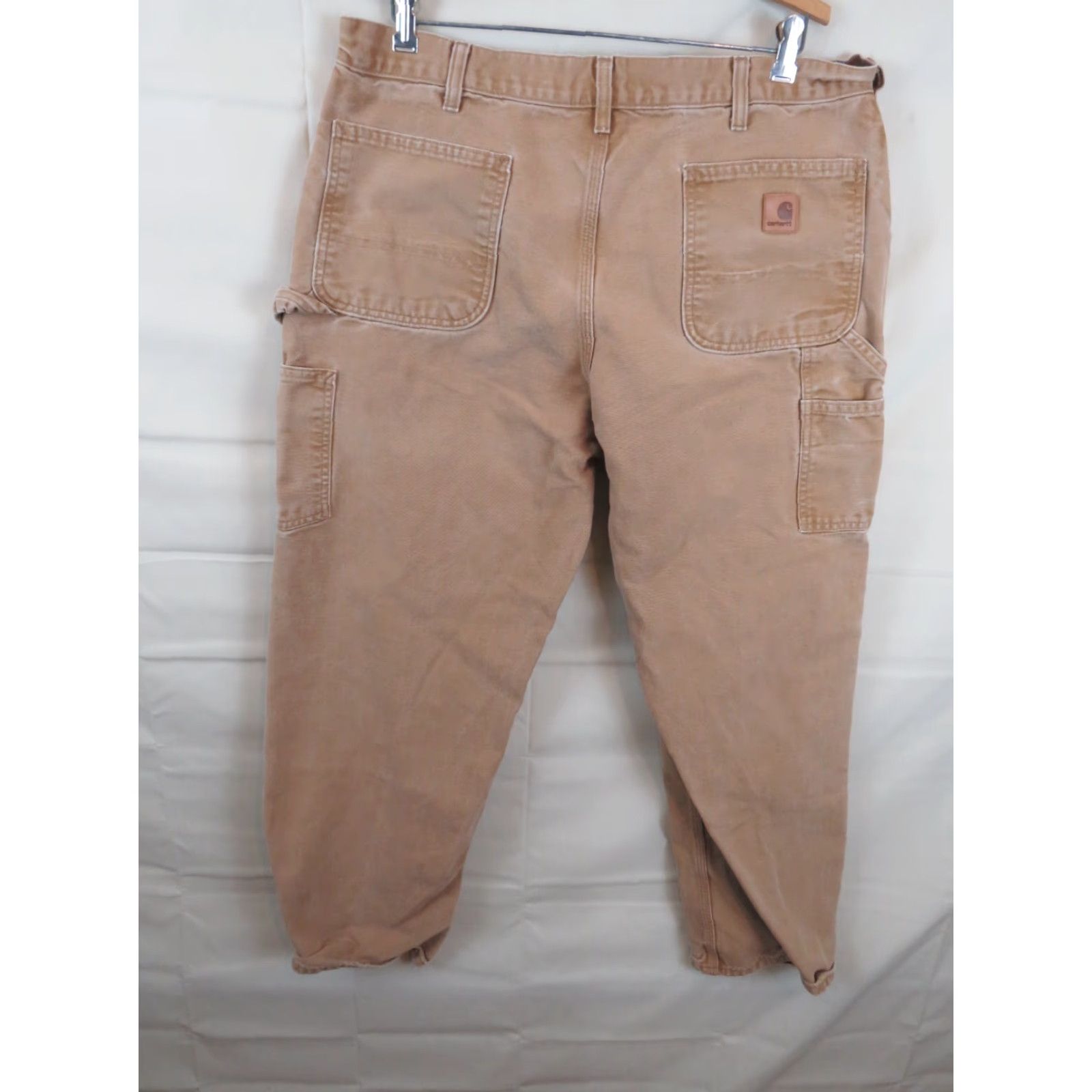 Carhartt Carhartt Jeans Mens Relaxed Dungaree 38x32 Brown Cargo Pants Tapered Modern Workwear 38 Second Hand Mens Size US 38 / EU 54 - 7 Thumbnail