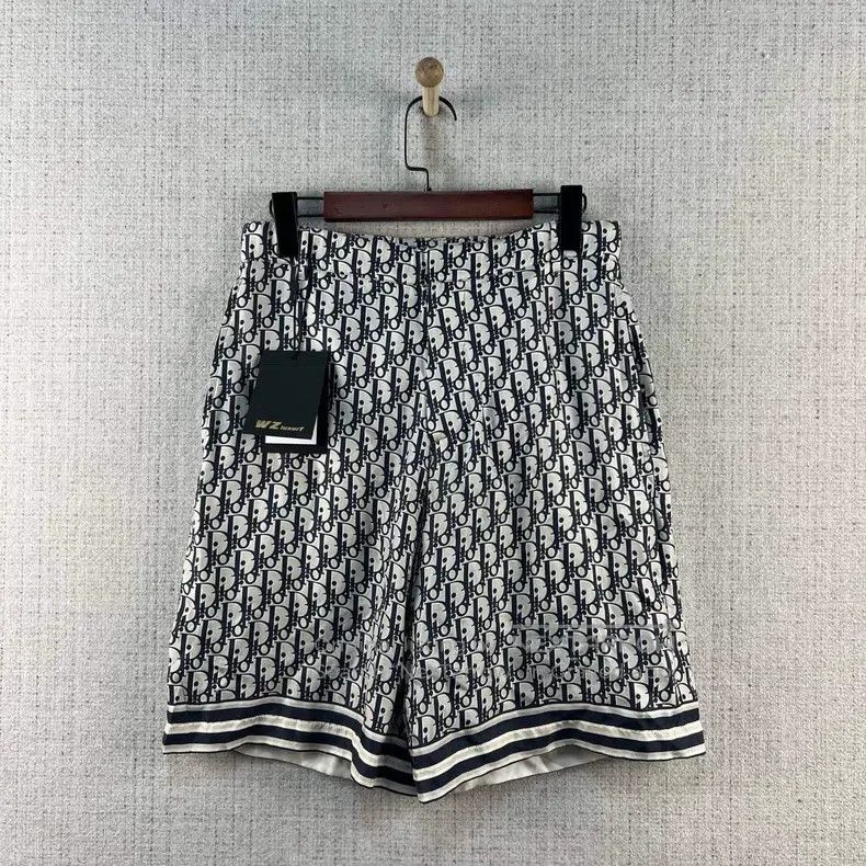 Dior Dior Twill printed elastic casual shorts Size US 28 / EU 44 - 1 Thumbnail