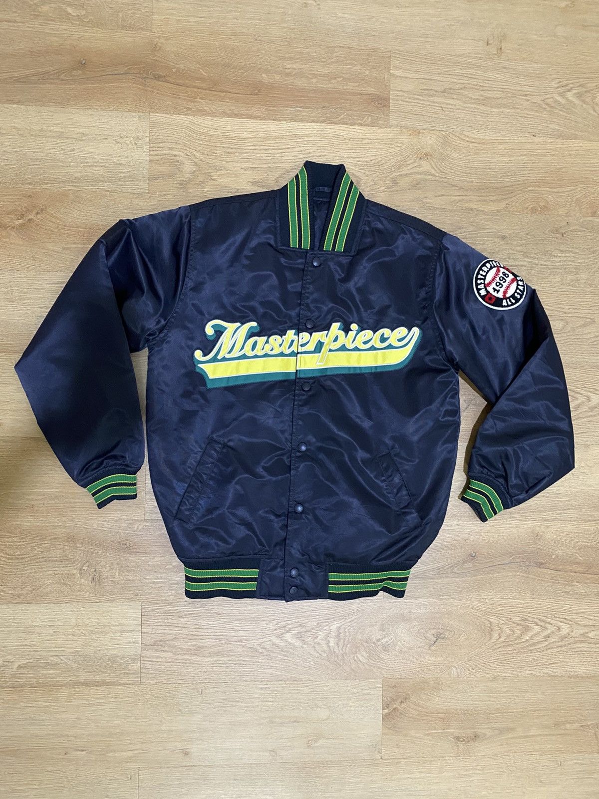 MasterPiece Rare!!! Masterpiece Nylon Stadium Jacket 90s 00s Size US L / EU 52-54 / 3 - 1 Thumbnail