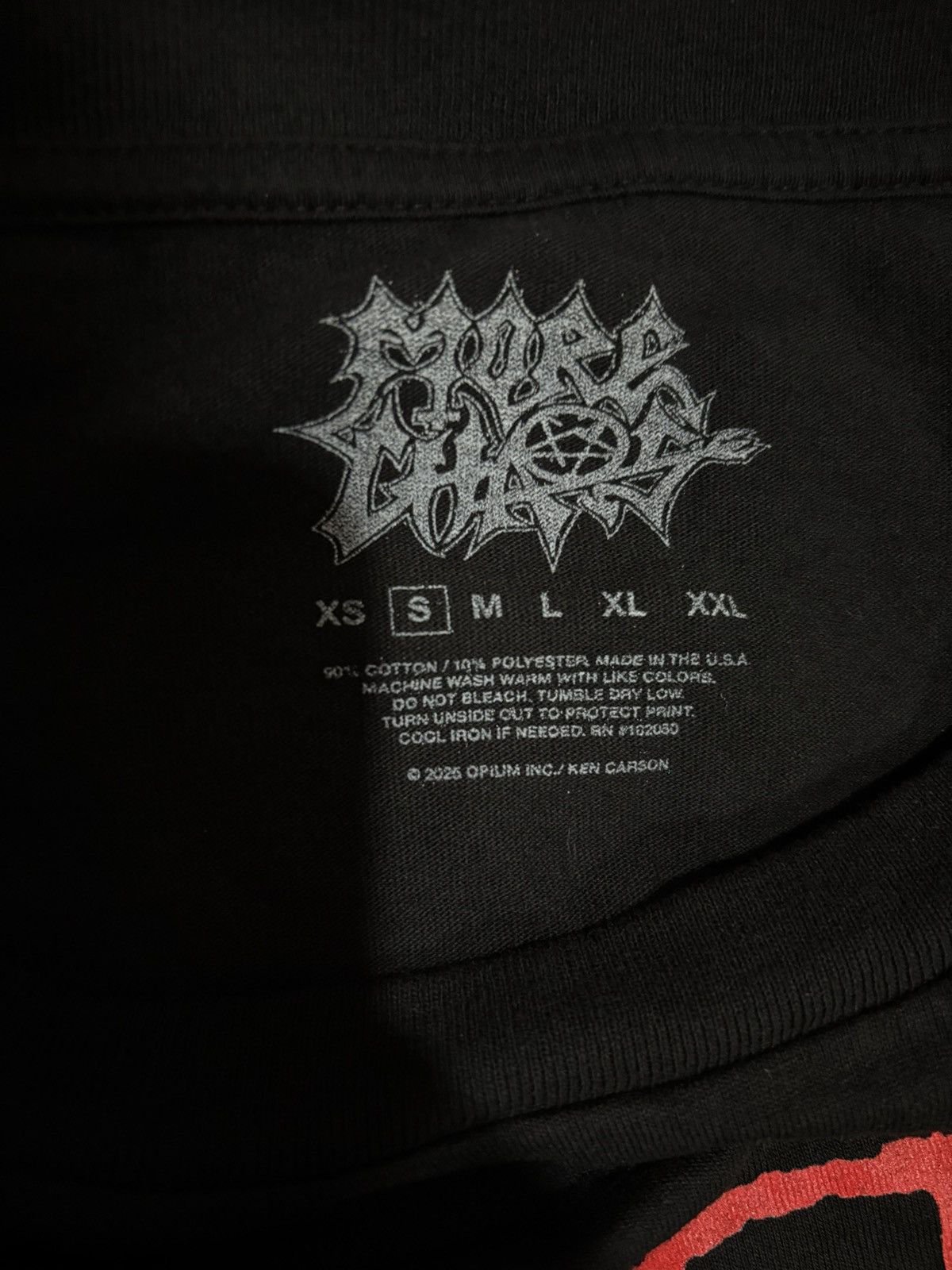 Ken Carson ken carson more chaos pentegram merch Size US S / EU 44-46 / 1 - 3 Thumbnail
