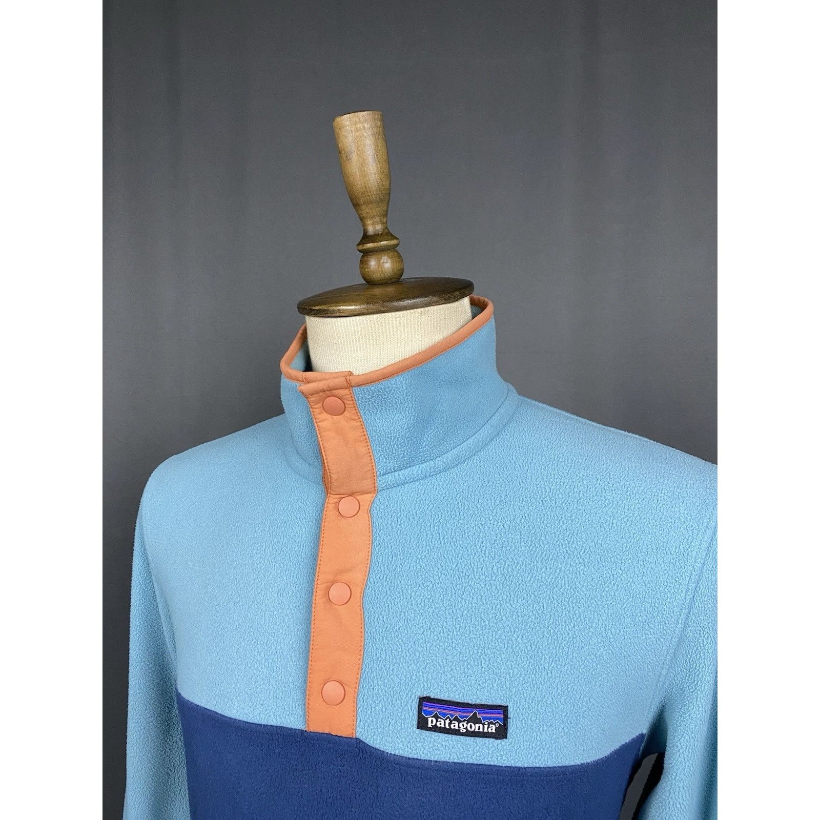 Patagonia Patagonia Men's Blue Fleeced High Neck Sweater Size M Size US M / EU 48-50 / 2 - 5 Thumbnail