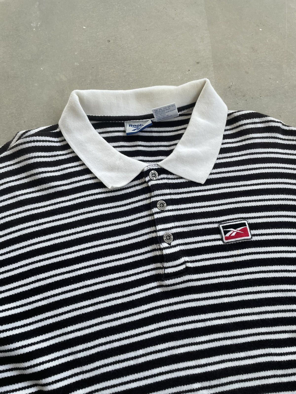 Reebok × Vintage VINTAGE REEBOK POLO TEE Size US L / EU 52-54 / 3 - 2 Thumbnail