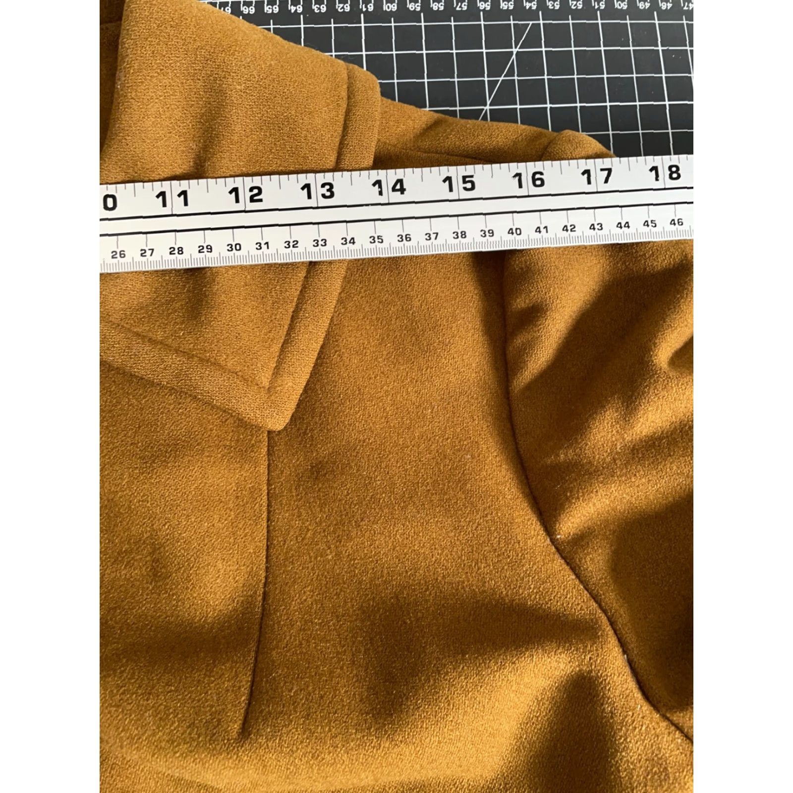 Pendleton VINTAGE Pendleton Coat Wool Button Up Lined 12 Brown Plaid Women's Pea Coat 50s / 60s Union Made Size XL / US 12-14 / IT 48-50 - 7 Thumbnail