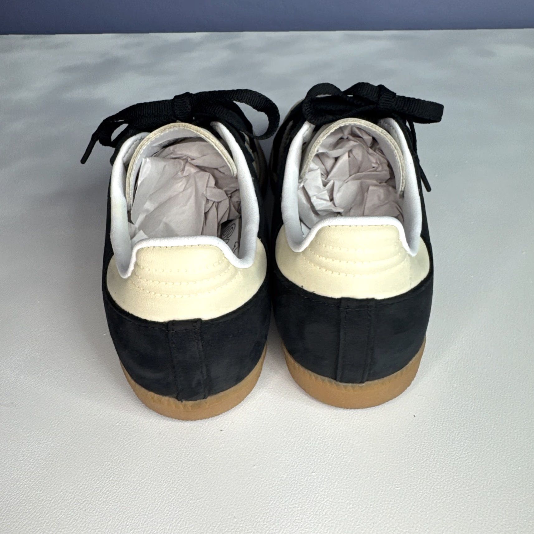 Adidas Adidas Samba OG W Core Black Wonder White Silver Sneakers IE5836 Women’s US 7.5 Leather Upper Low Top Casual Athletic Size US 8 / IT 38 - 5 Thumbnail