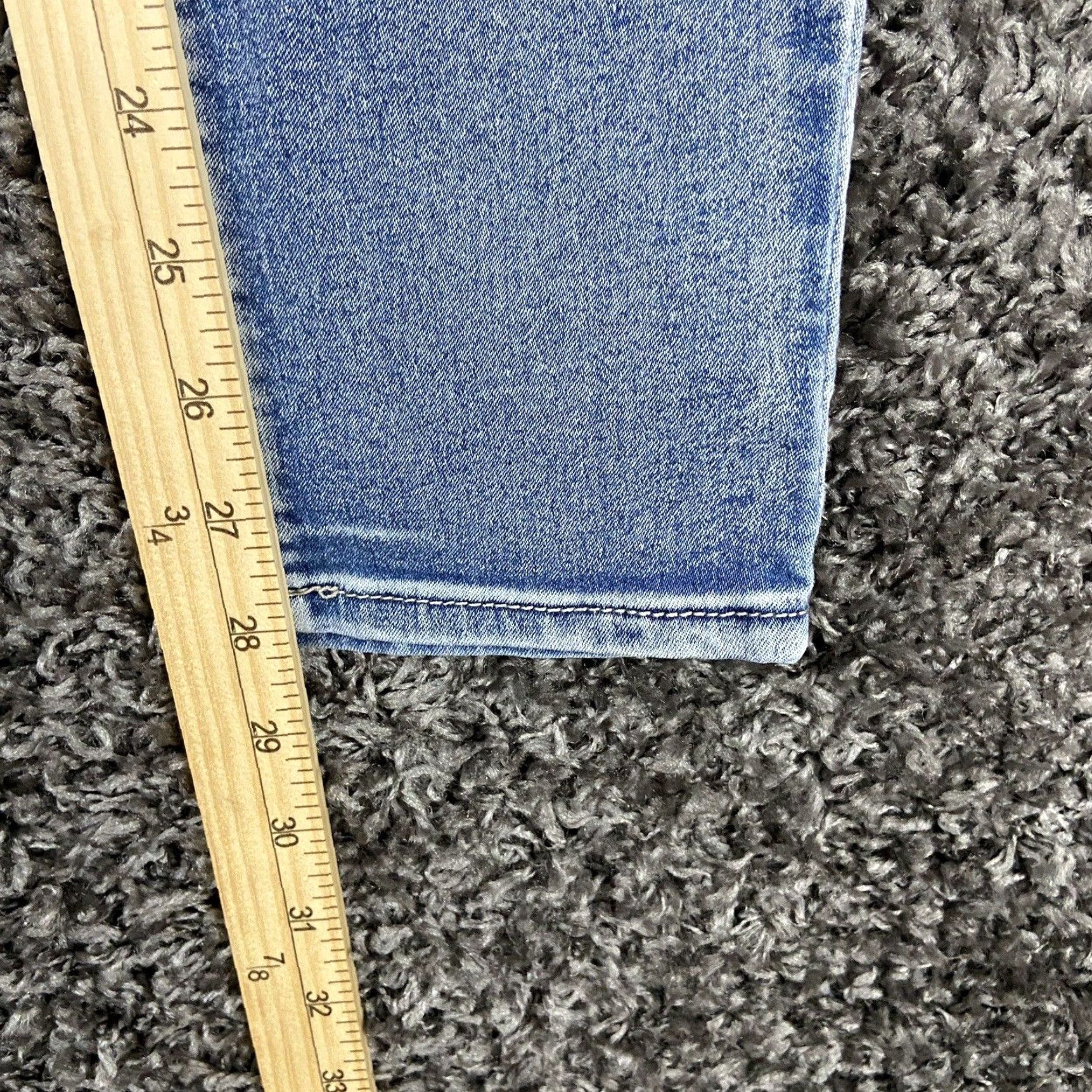 Vintage HYDRAULIC Women's Blue Super Skinny Jeans Size 6 Size 28" / US 6 / IT 42 - 5 Thumbnail