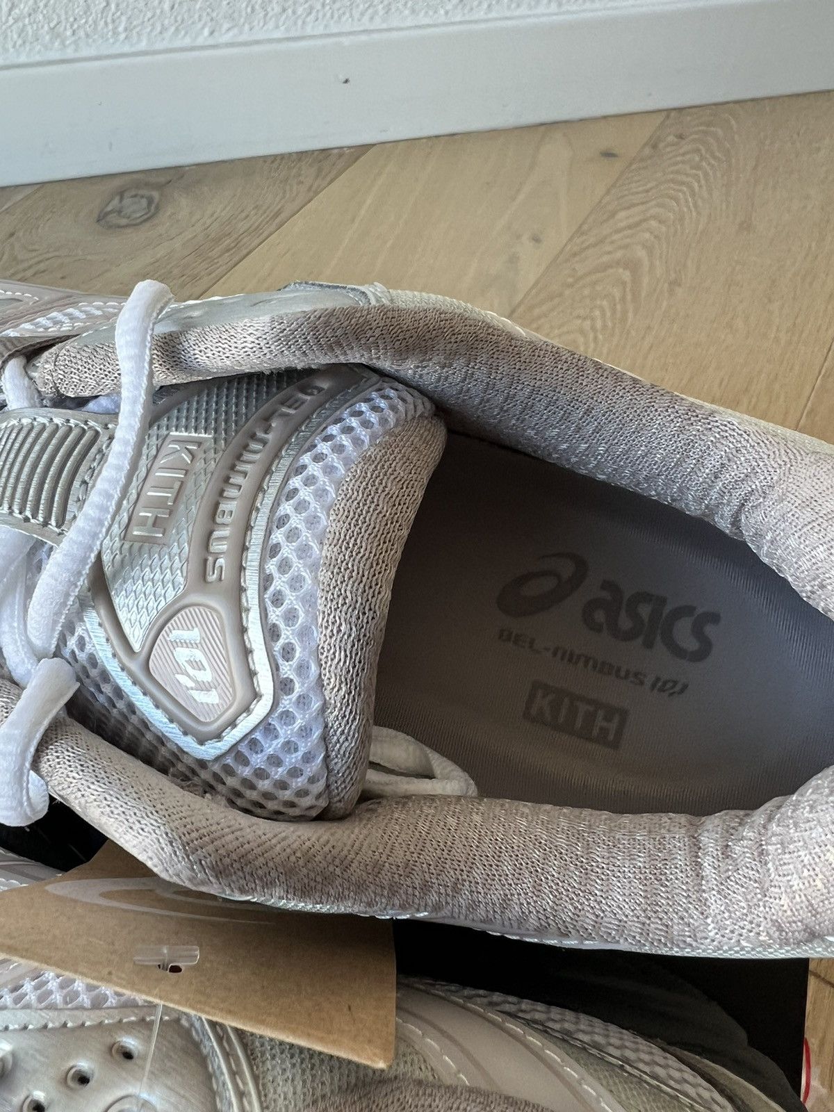 Asics × Kith × Ronnie Fieg Kith ASICS Gel Nimbus 10.1 White Morganite size 10 Size US 10 / EU 43 - 10 Thumbnail