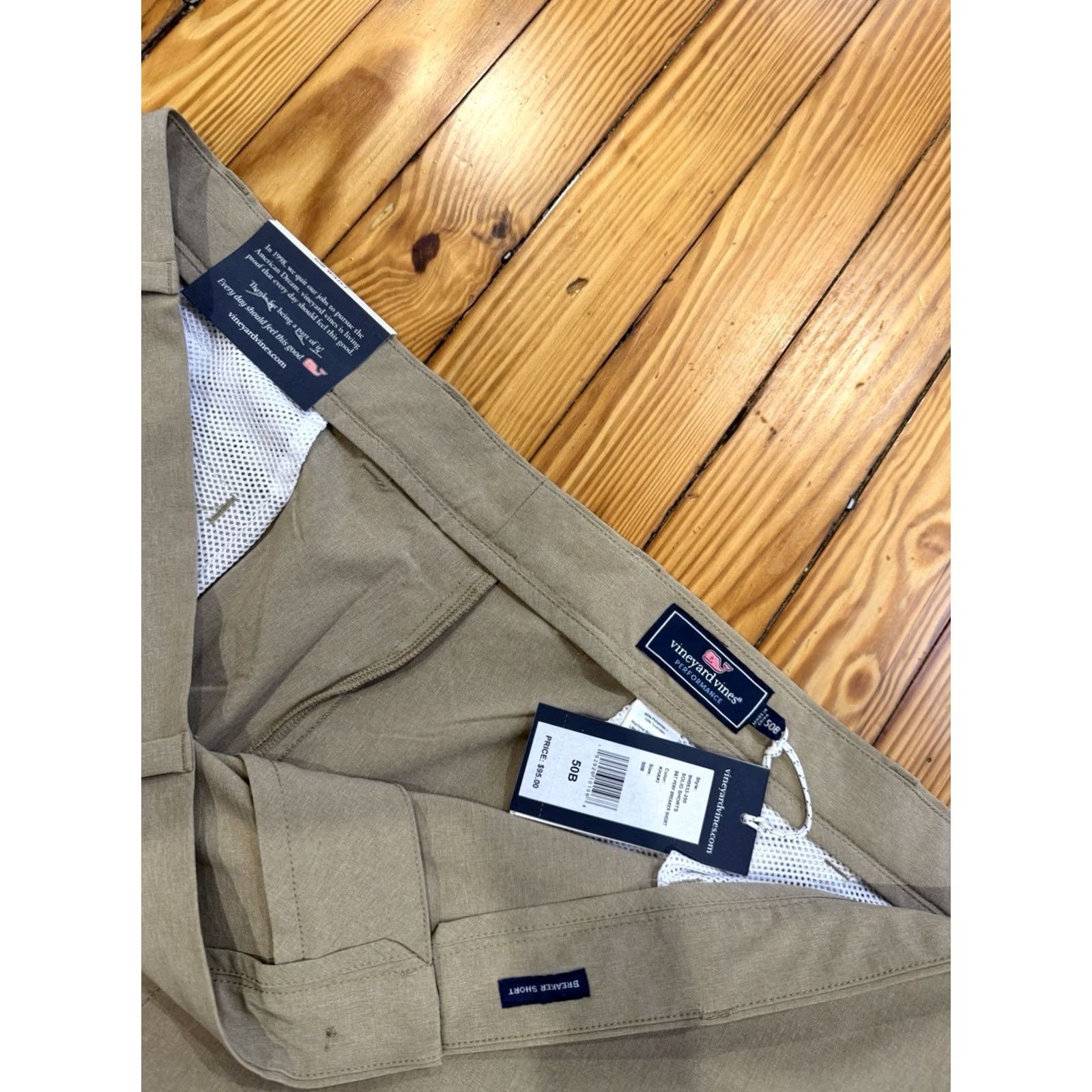 Vineyard Vines Vineyard Vines Performance Breaker Shorts BIG Size 50 10" Khaki Size US 34 / EU 50 - 3 Thumbnail
