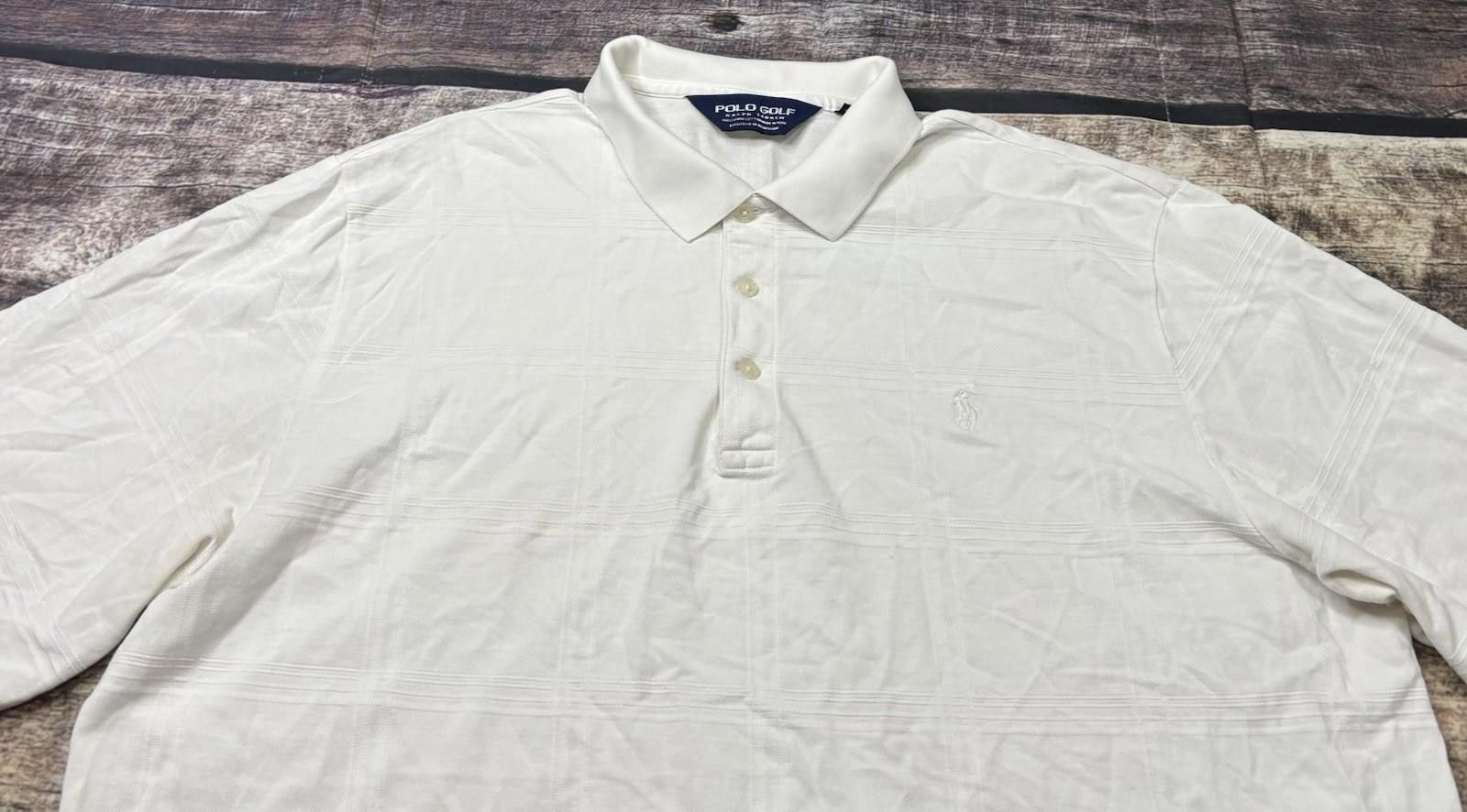 Polo Ralph Lauren Ralph Lauren Polo Golf Shirt Mens XL Pima Cotton VTG 90s Size US XL / EU 56 / 4 - 4 Thumbnail