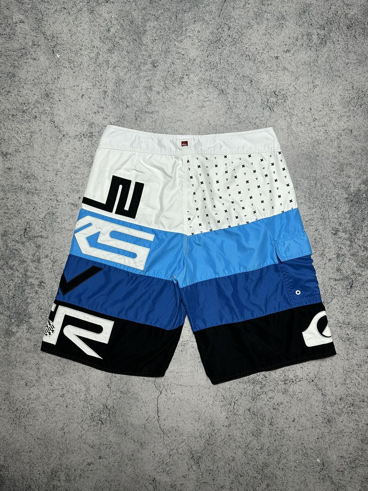 Quiksilver Vintage Quiksilver Big Logo Y2K Surf Shorts 36 Size US 36 / EU 52 - 4 Thumbnail