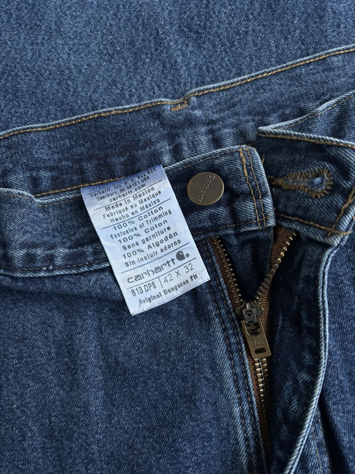 Carhartt carhartt carpenter B13 size 42 original dungare fit Size US 42 / EU 58 - 5 Thumbnail