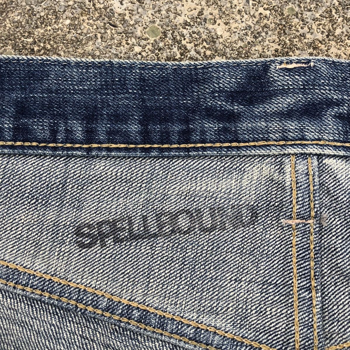 Spellbound Vintage SPELLBOUND Japan Domingo Co. Distressed Denim Pant Size US 34 / EU 50 - 17 Thumbnail