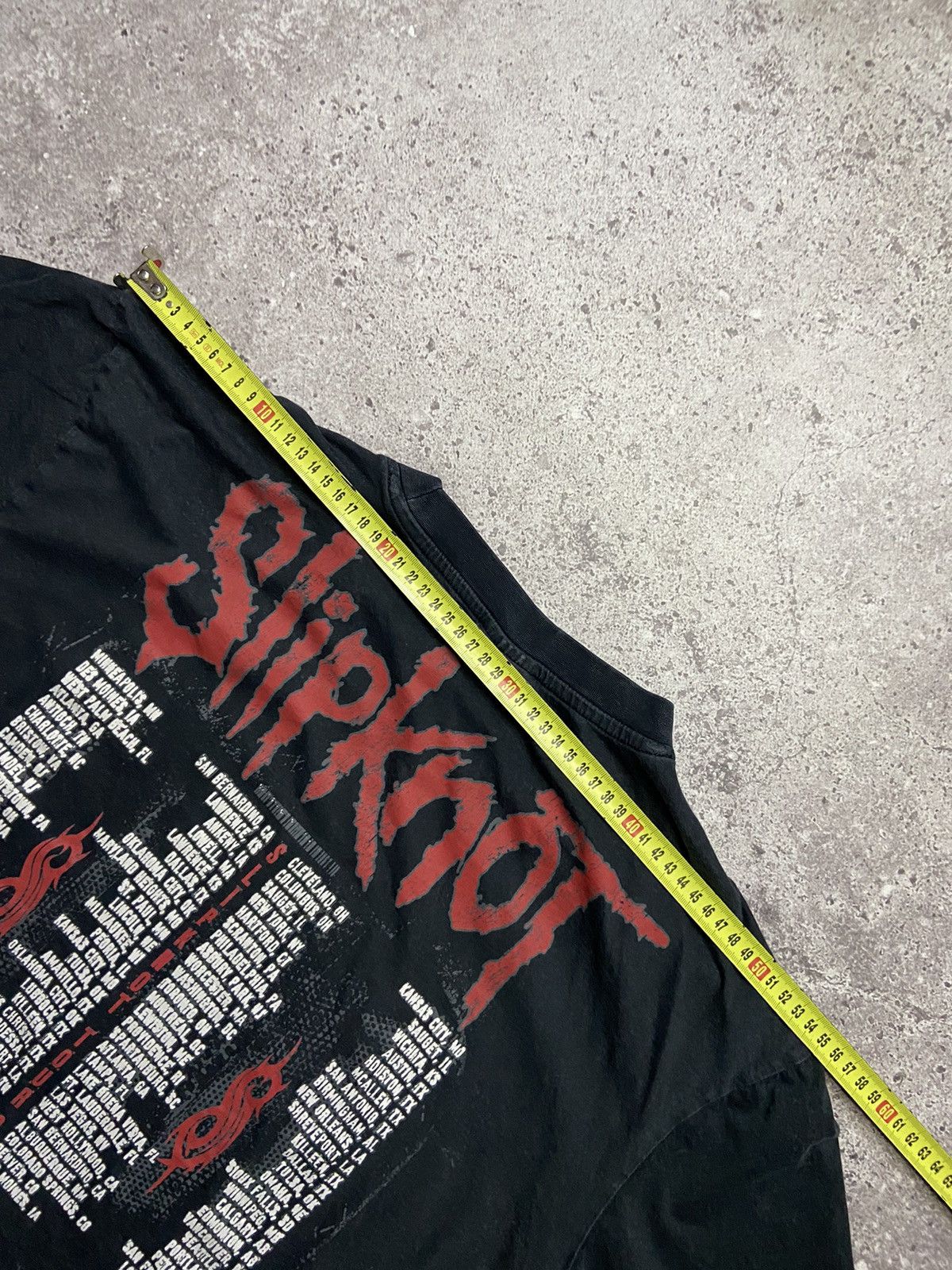 Band Tees Vintage Slipknot Tour 99 Black Tee Size US XL / EU 56 / 4 - 8 Thumbnail