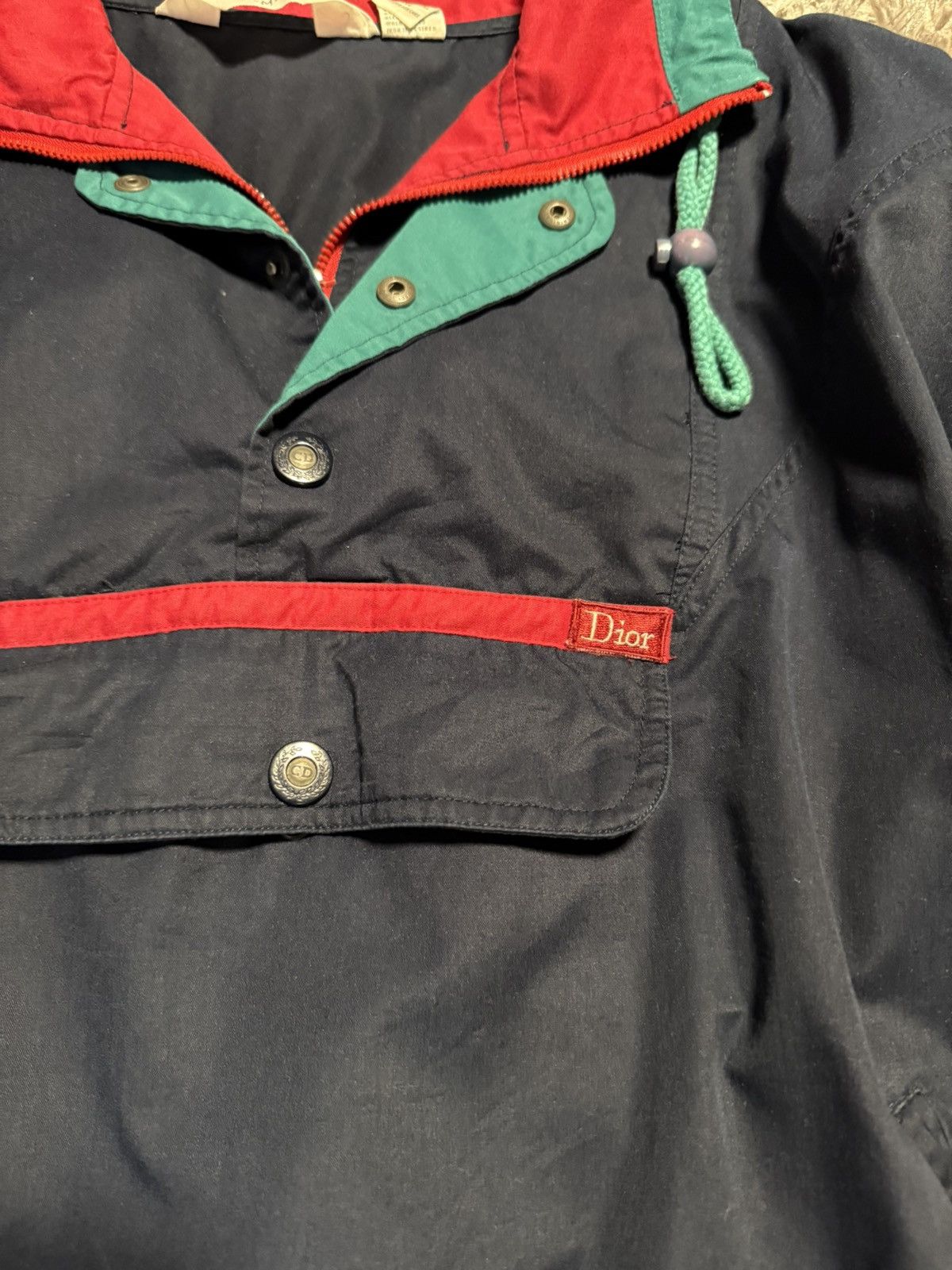 Christian Dior Monsieur vintage dior windbreaker/raincoat pull over Size US M / EU 48-50 / 2 - 6 Thumbnail