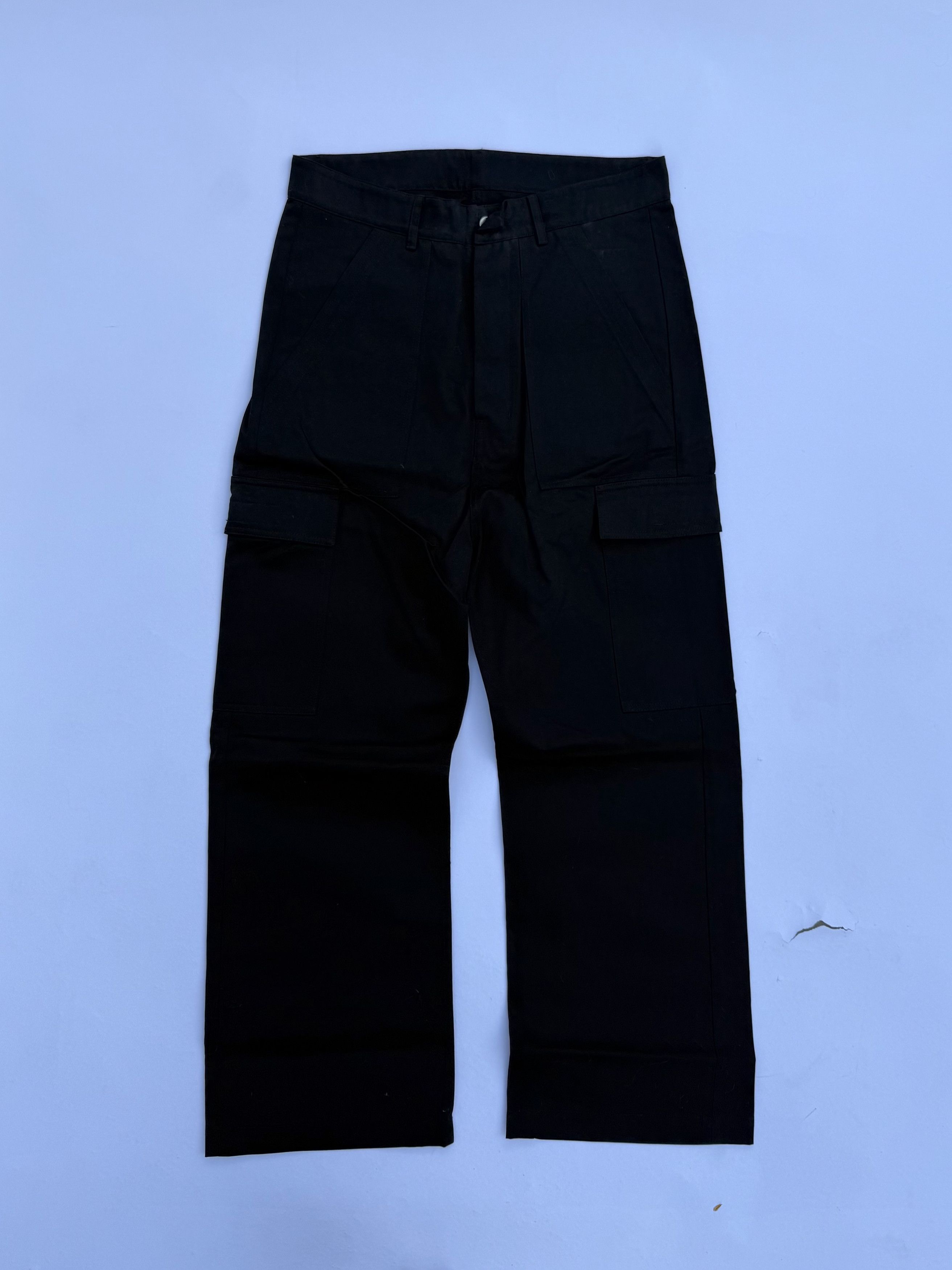 Rick Owens Drkshdw Rick Owens Drkshdw Cargo Trousers Twill Size US 30 / EU 46 - 7 Thumbnail