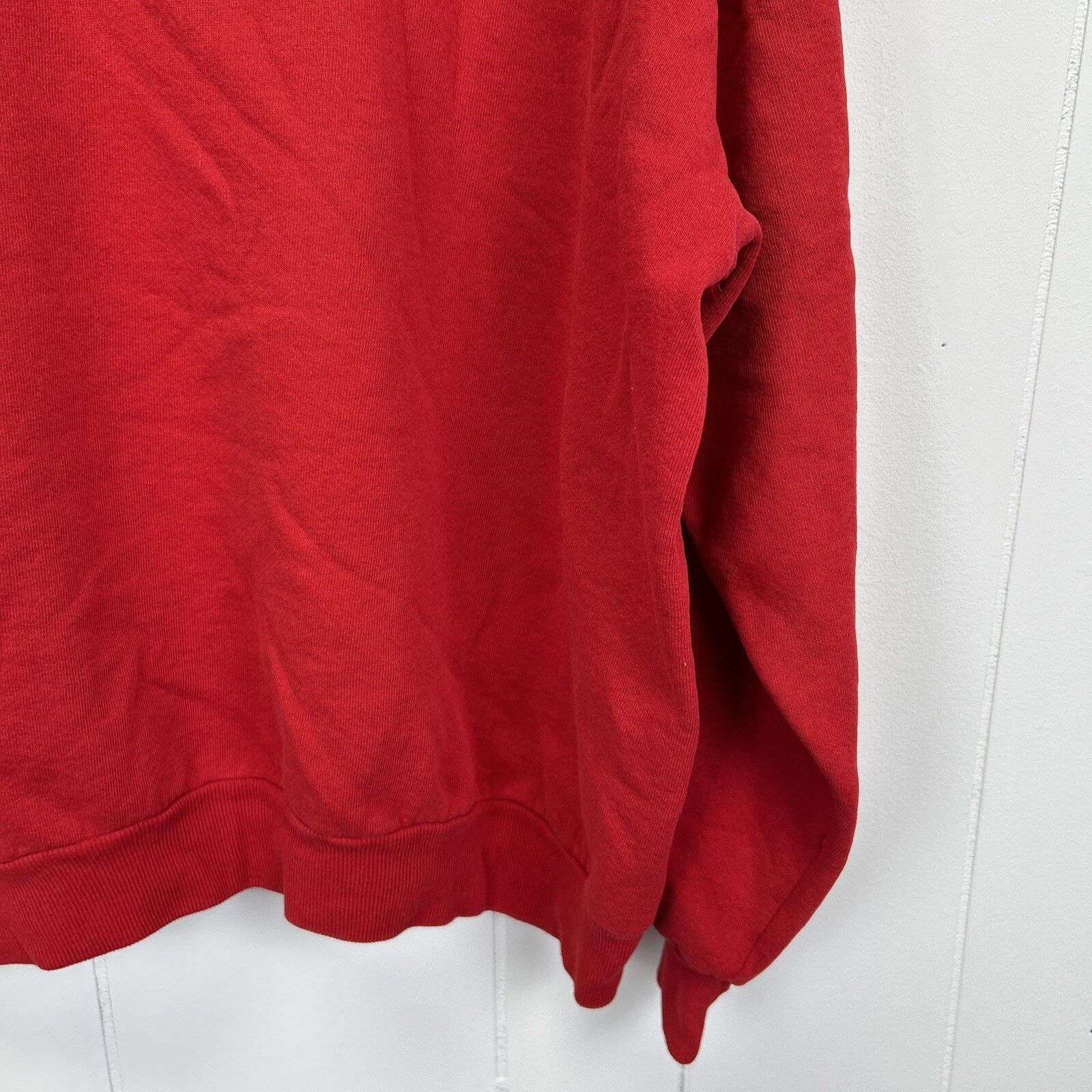 Jerzees Jerzees Vintage Red Crewneck Sweatshirt Pullover Size 2XL Size US XXL / EU 58 / 5 - 8 Thumbnail
