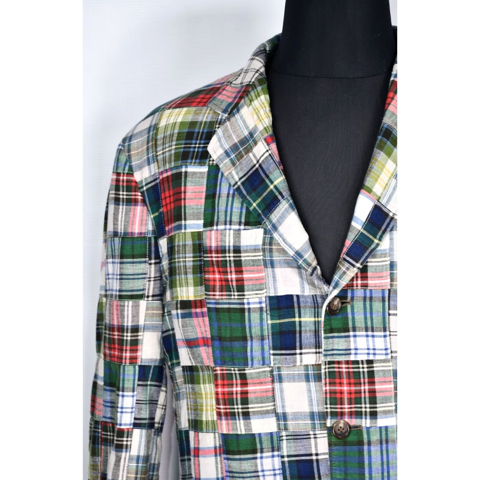 Polo Ralph Lauren Polo Ralph Lauren Jacket XL Men Cotton Multicolor Patchwork Sport Coat Blazer Cardigan? Size US XL / EU 56 / 4 - 7 Thumbnail