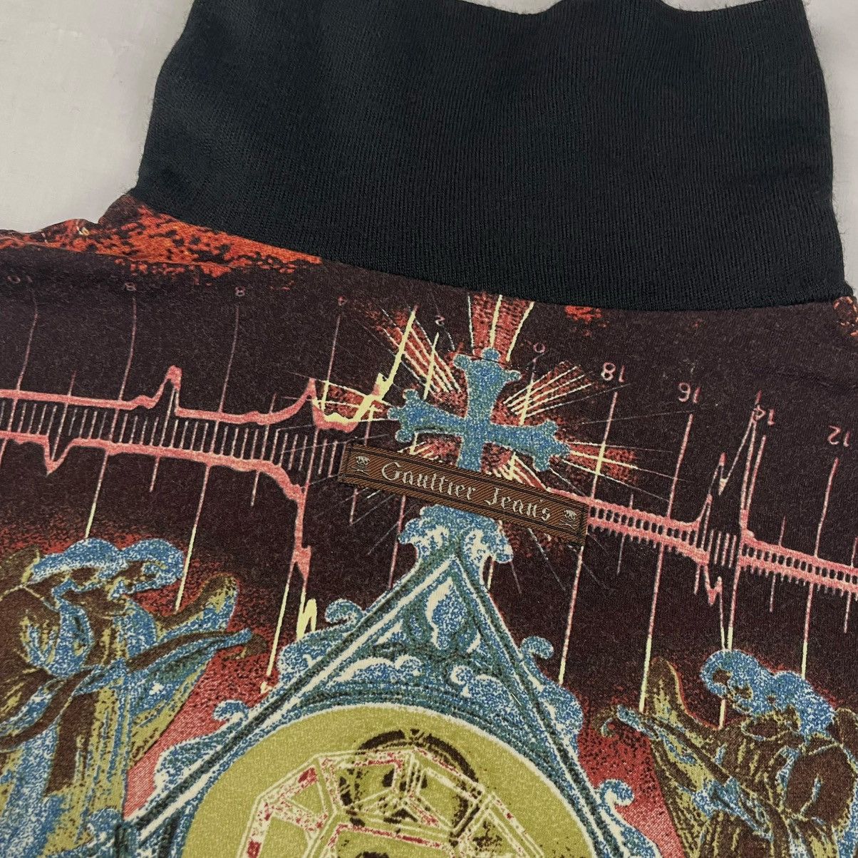 Jean Paul Gaultier 1999 Jean Paul Gaultier Tesla Circuit Elastic Top Vintage Size US M / EU 48-50 / 2 - 6 Thumbnail