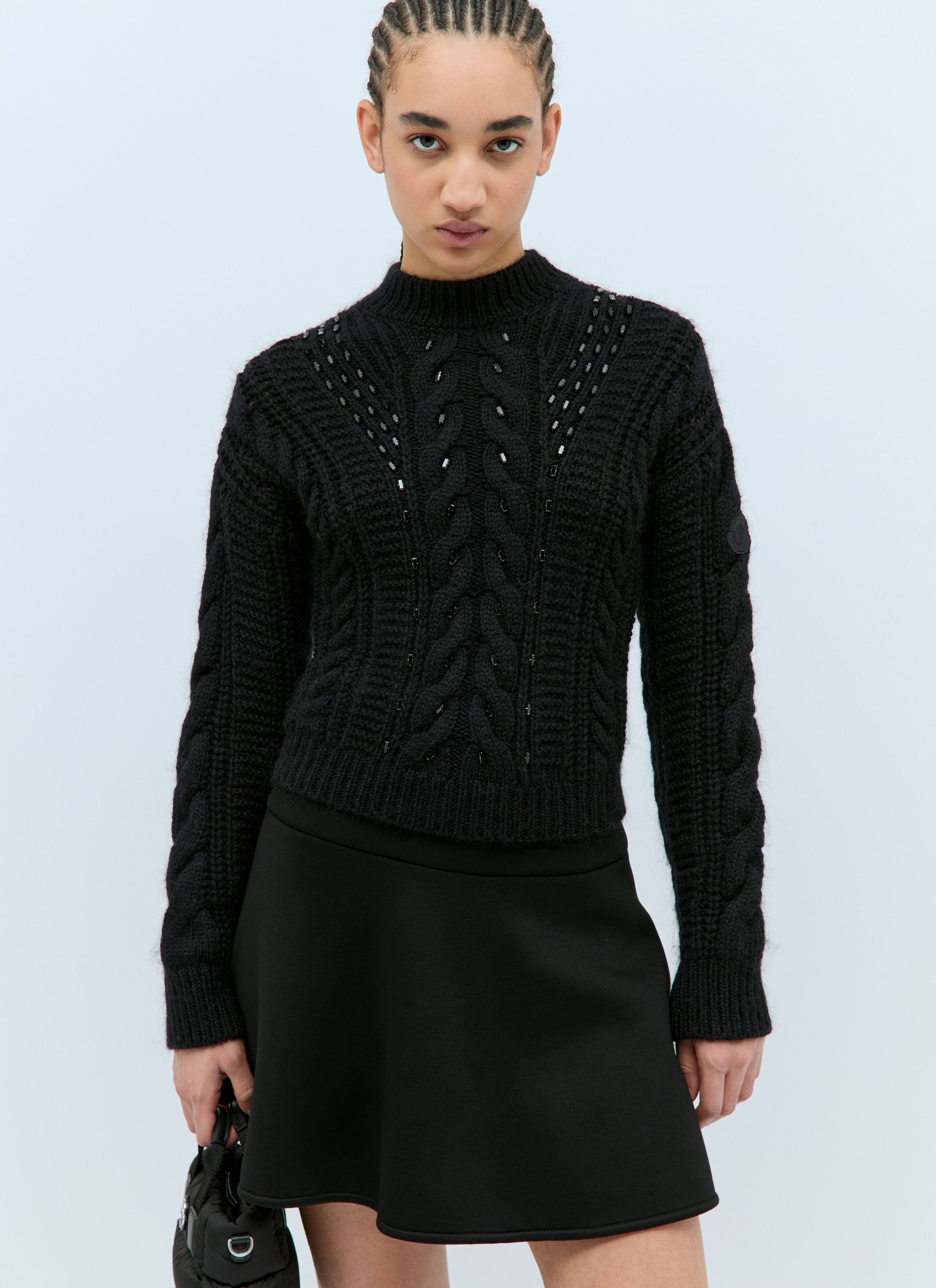 Moncler knit sweater deals