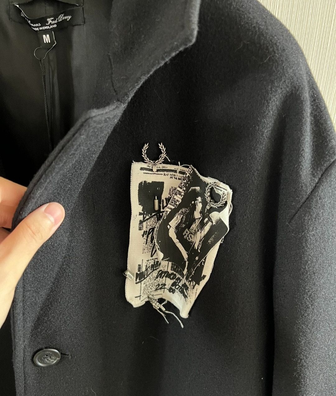 Raf Simons raf simons x fred perry wool coat Size US M / EU 48-50 / 2 - 2 Thumbnail
