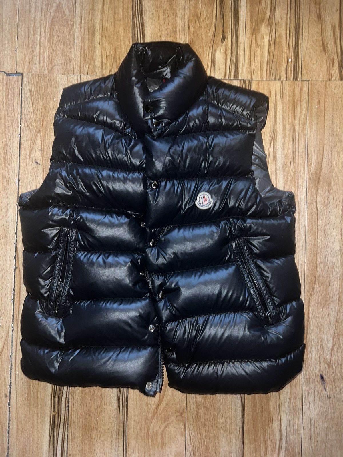 Moncler vest used best sale