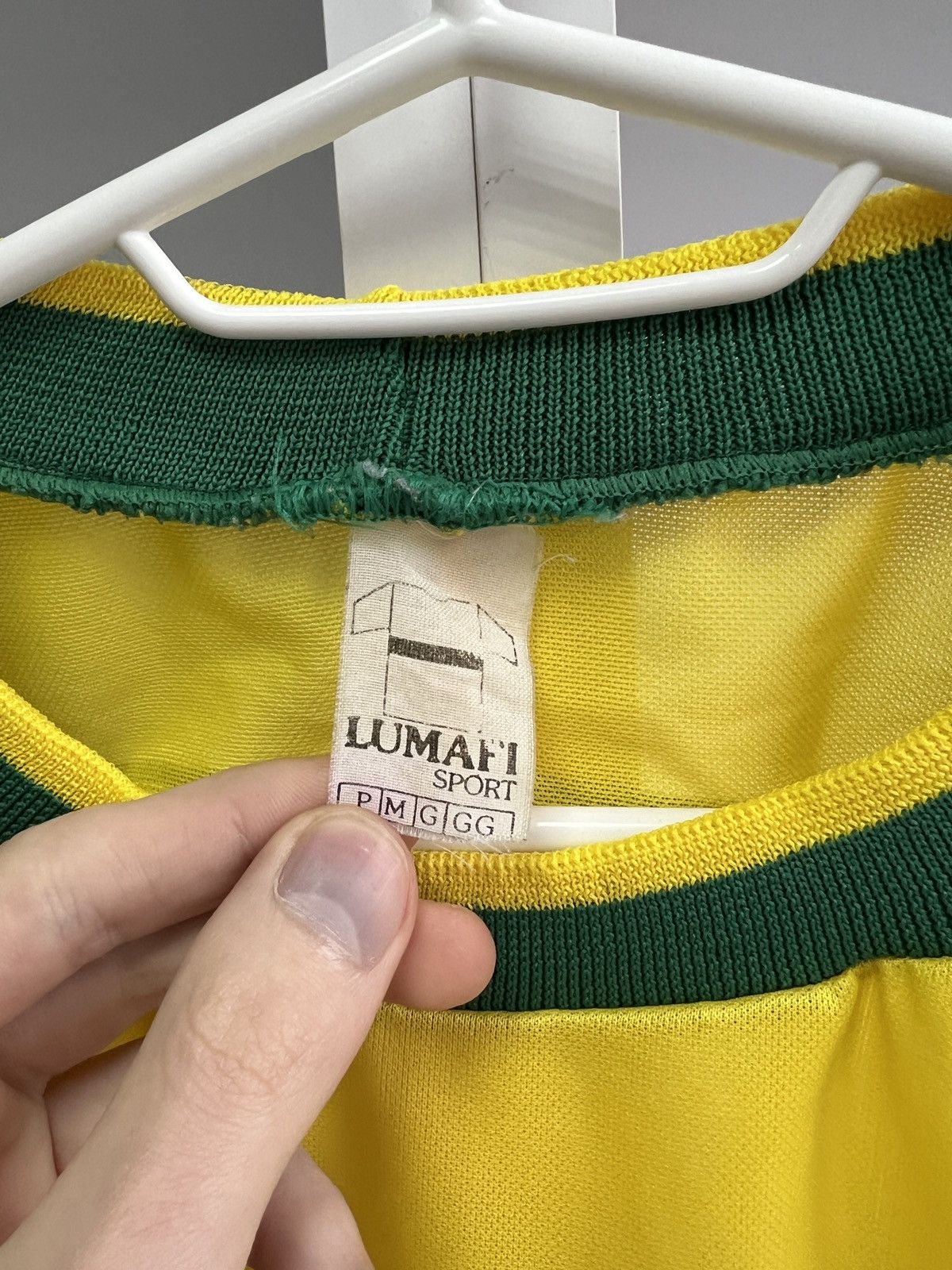 Penalty × Vintage Vintage Brazil Ronaldo football jersey Size US M / EU 48-50 / 2 - 8 Thumbnail