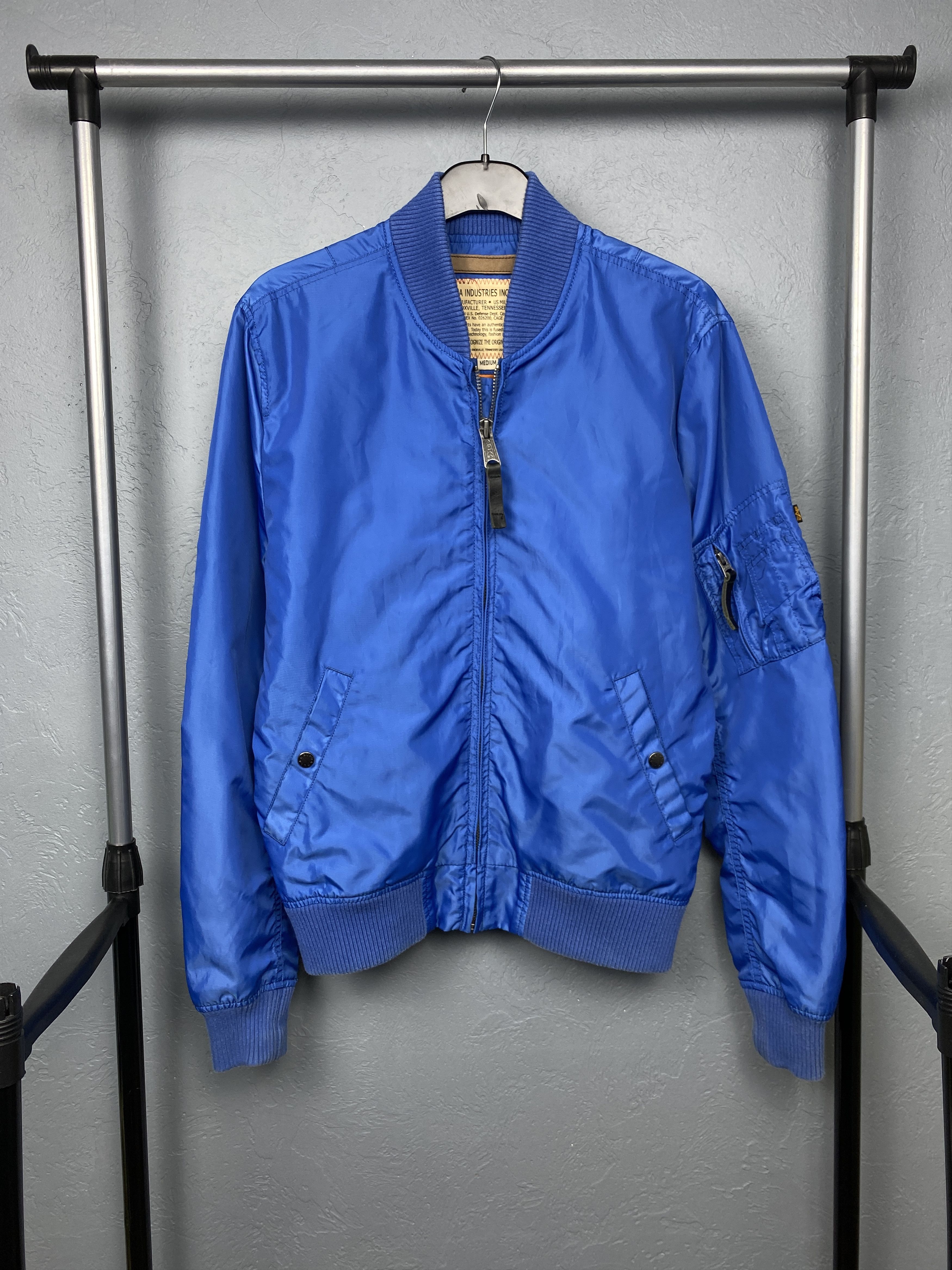 Alpha Industries Alpha Industries MA1 Flight Pilot Nylon Bomber Jacket Size US M / EU 48-50 / 2 - 1 Thumbnail