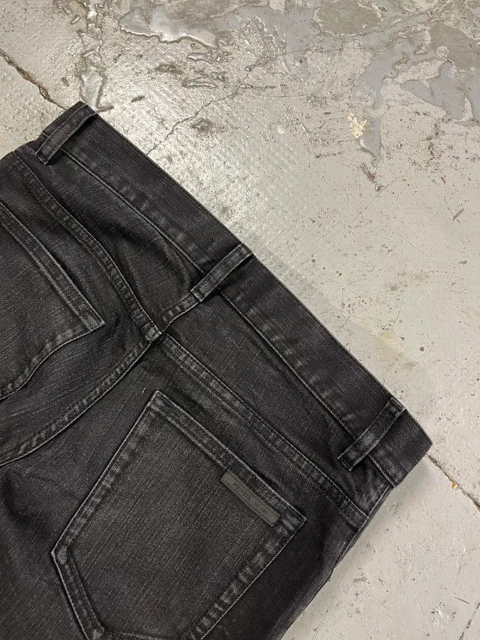 Prada 2000s Prada Black Slim Denim Jeans Size 26" / US 2 / IT 38 - 9 Thumbnail