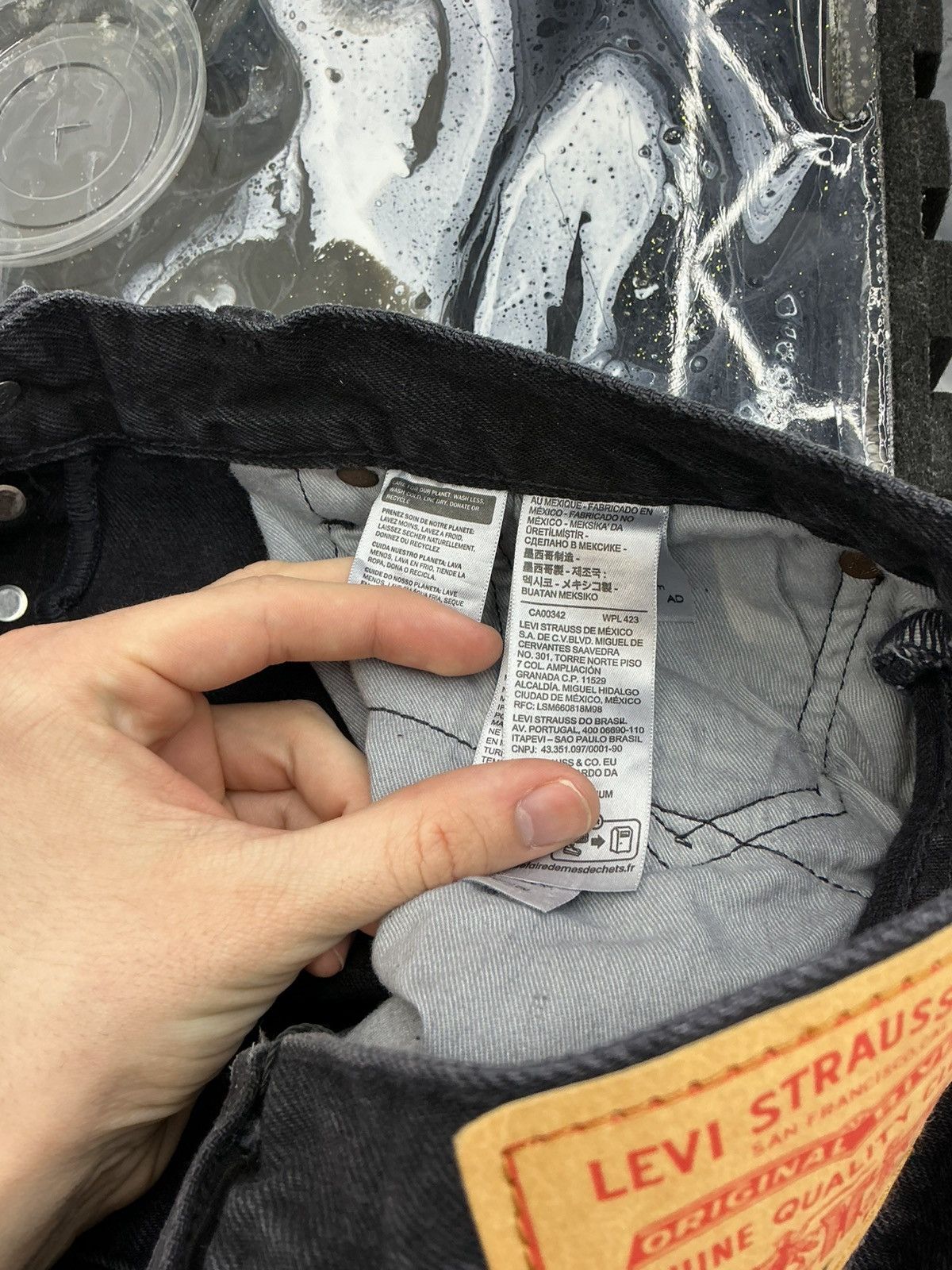 DENIM TEARS Denim Tears x Offset Jeans Black Size 32x32 Size US 32 / EU 48 - 10 Thumbnail