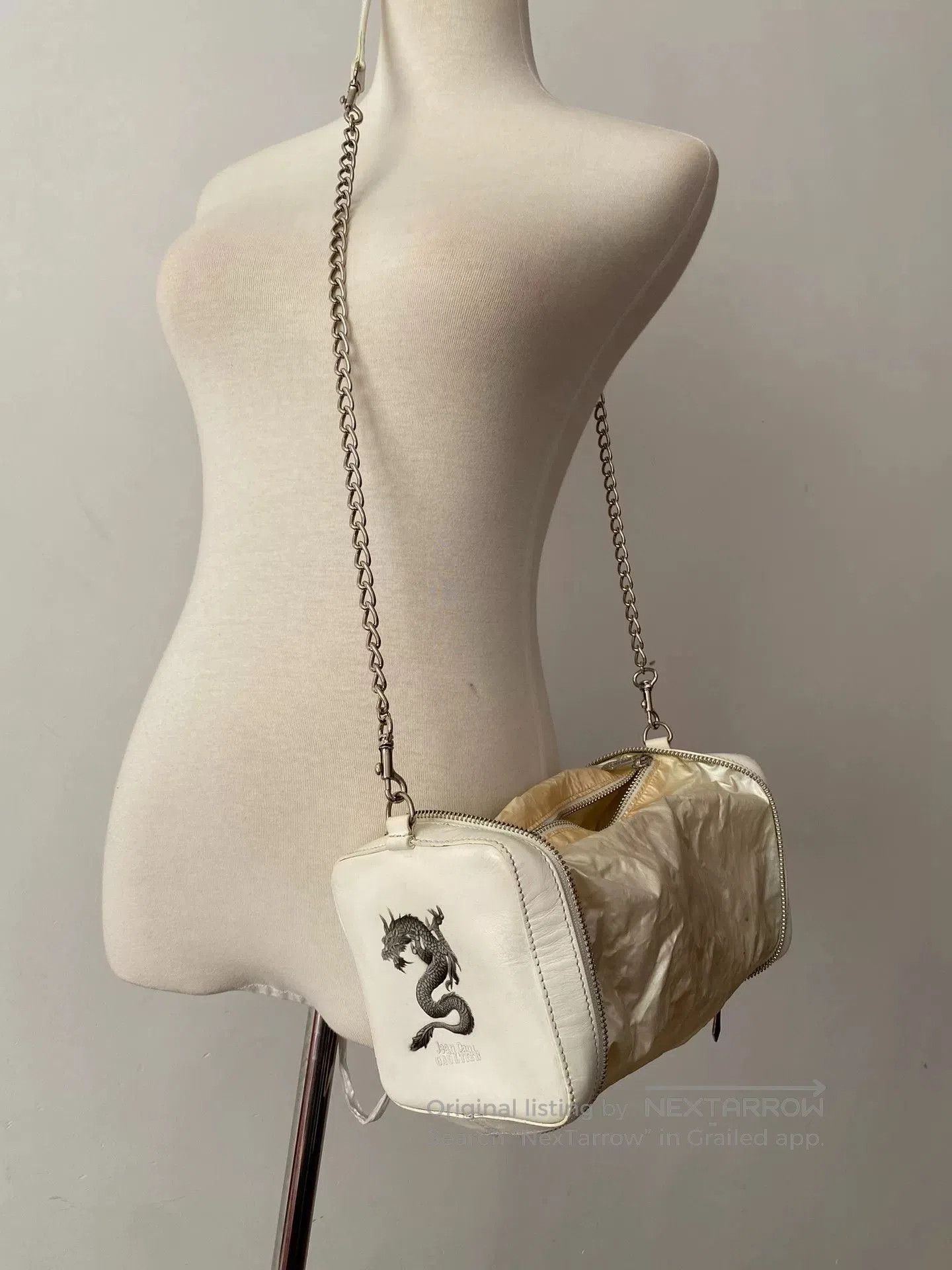 Vivienne Westwood jean paul gaultier white dragon crossbody bag. Size ONE SIZE - 6 Thumbnail