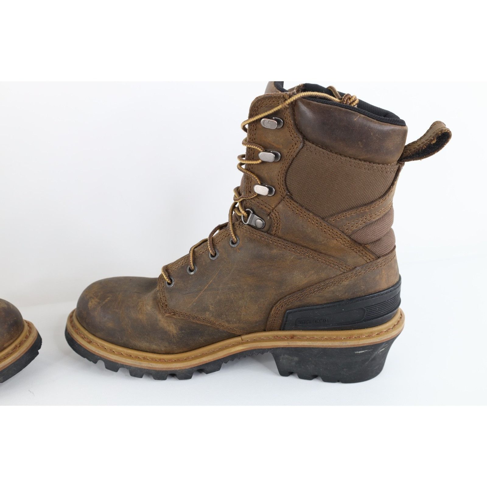 Vintage Carhartt Distressed Waterproof Leather Boots