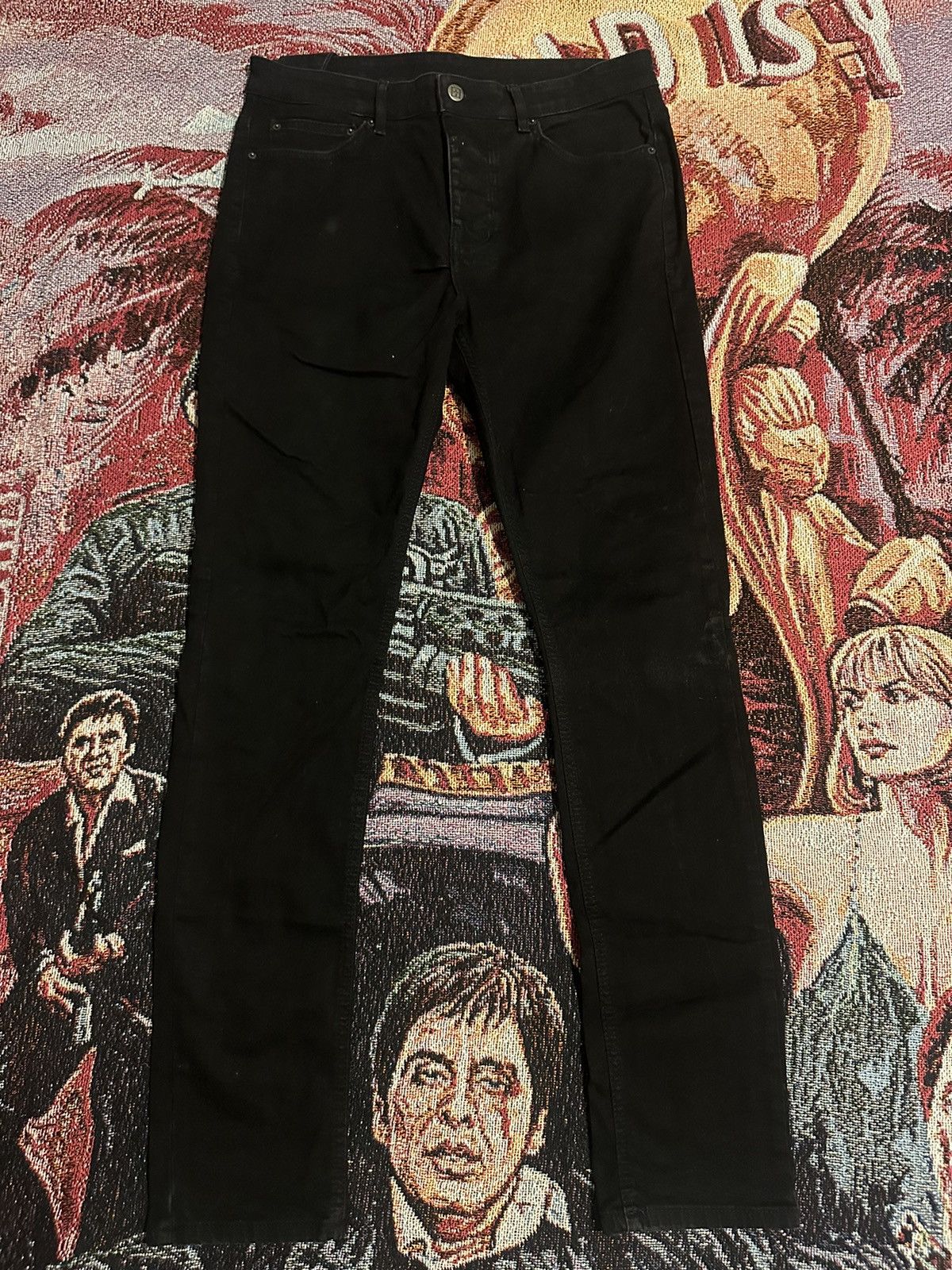 Ksubi Ksubi Chitch Laid Black Jeans Size US 32 / EU 48 - 1 Thumbnail