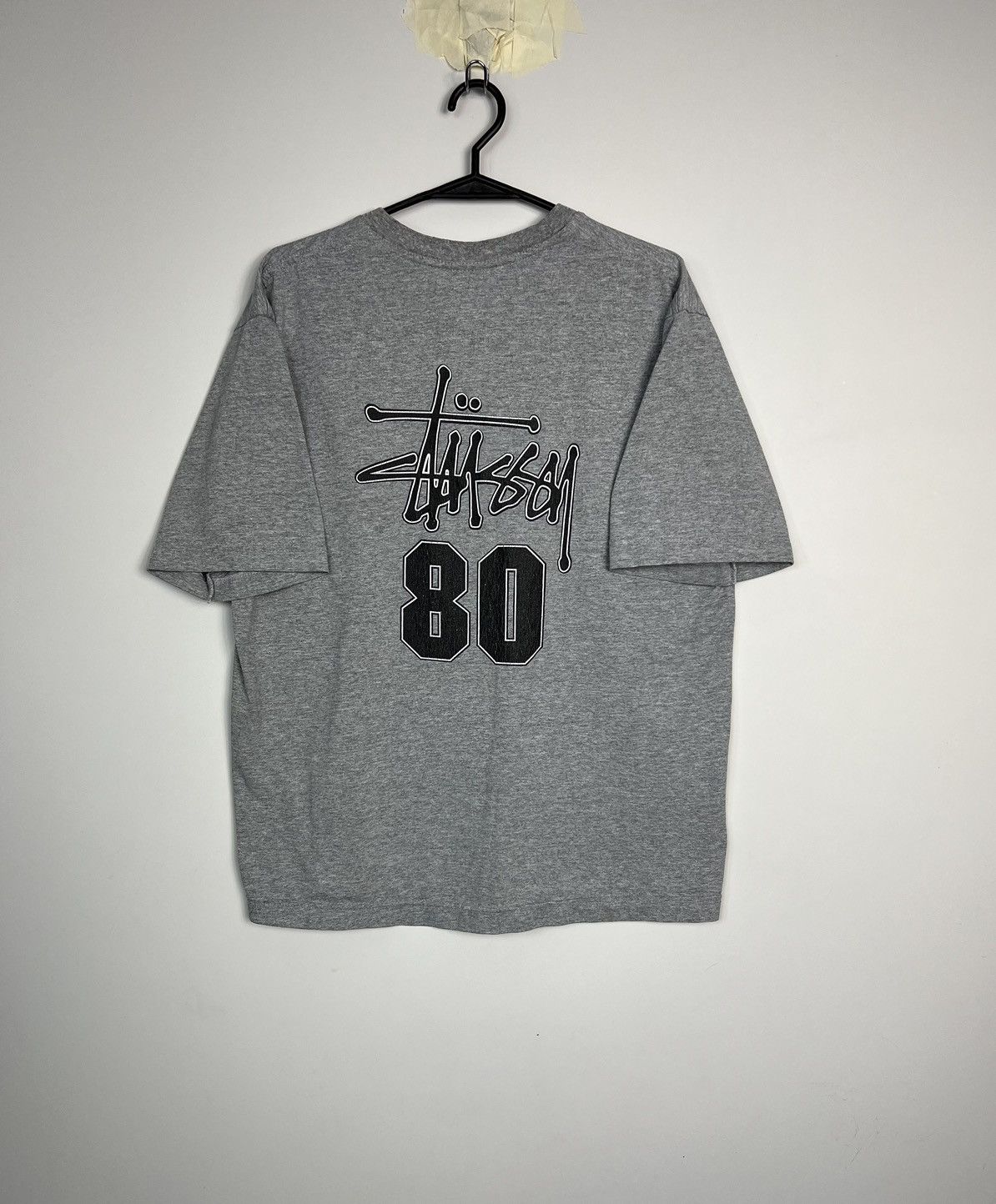 Stussy × Vintage Tshirt Stussy 80 Big Logo Vintage 90’s Size US M / EU 48-50 / 2 - 1 Thumbnail