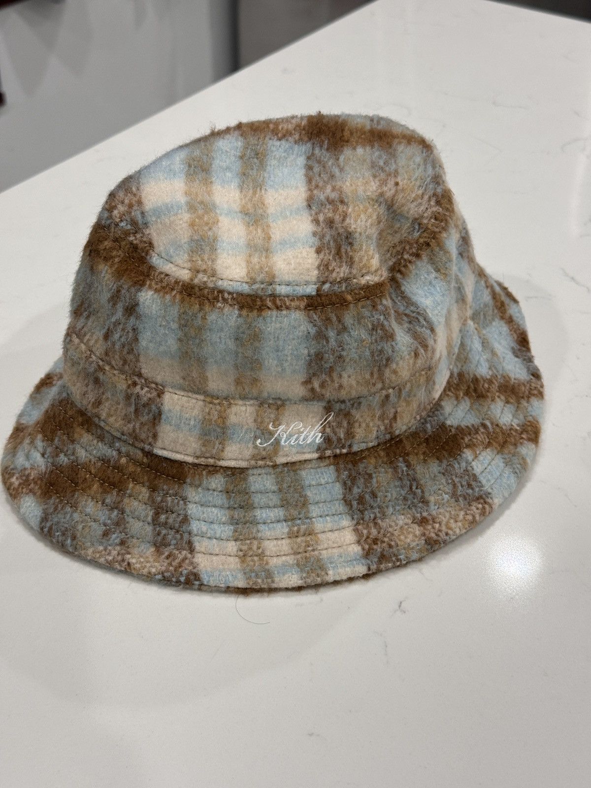 Kith Kith Brushed Wool Script Bucket Hat Summit BRAND NEW Size ONE SIZE - 1 Thumbnail