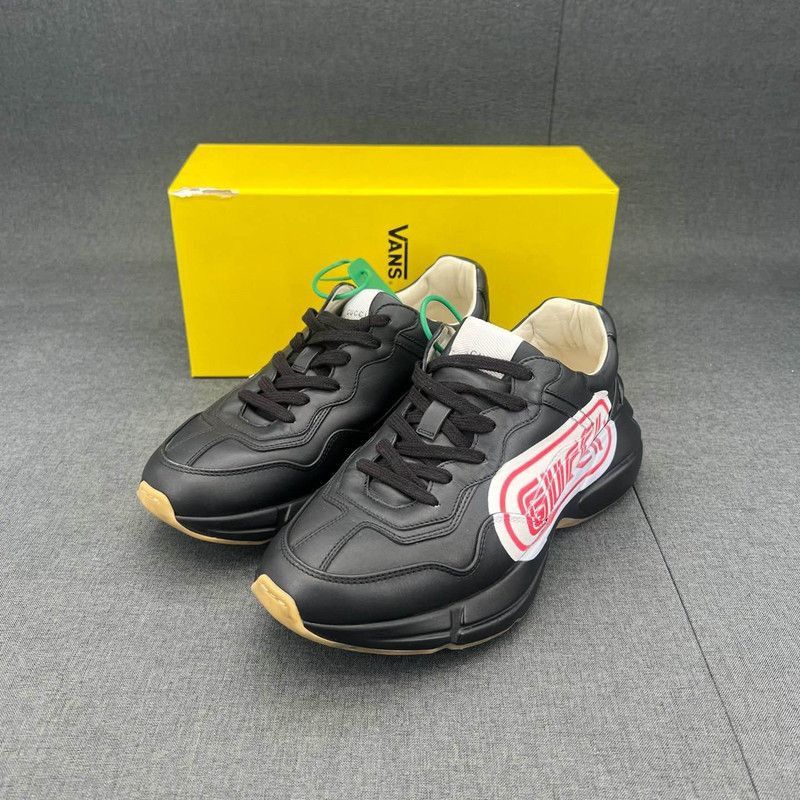 Gucci Gucci Rhyton Color-Block Casual Sneakers for Men - Size US 7.5 / EU 40-41 - 1 Thumbnail