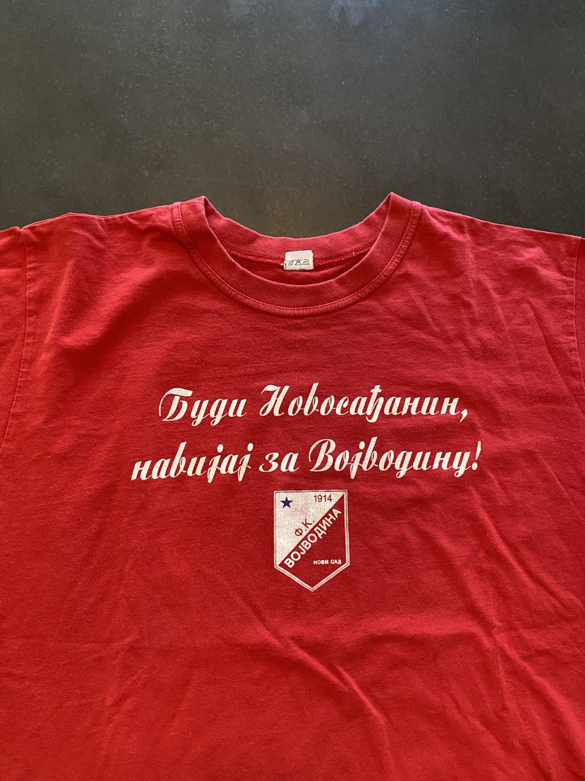 Vintage Vintage bojboanha flag graphic red tshirt Size US L / EU 52-54 / 3 - 2 Thumbnail