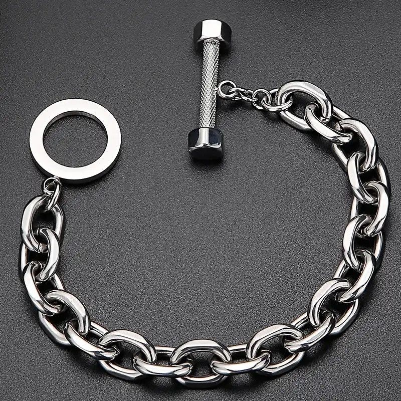 Vintage Vintage 21CM Silver Buckle Bracelet Size ONE SIZE - 2 Thumbnail