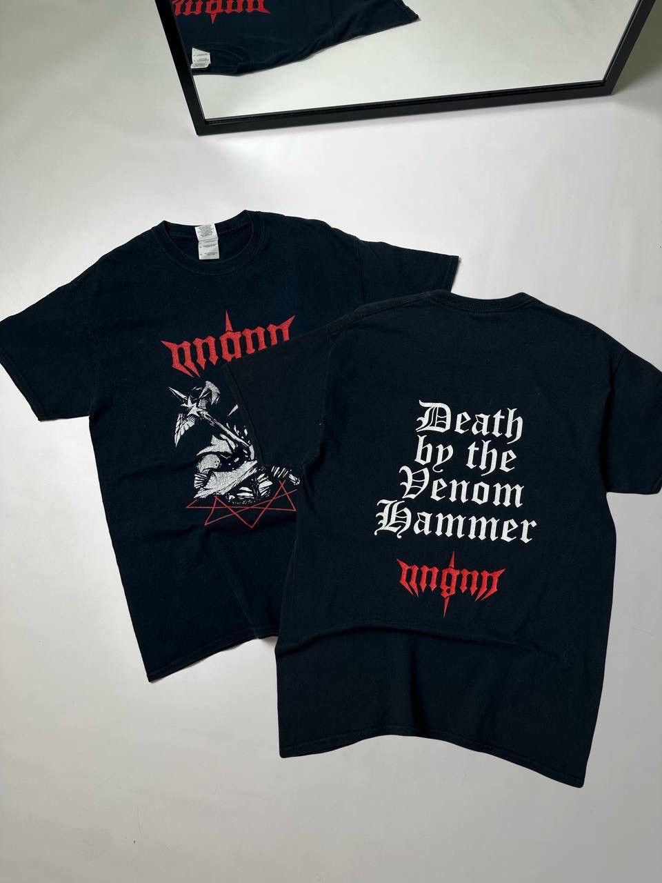 Band Tees × Japanese Brand × Vintage Vintage Hard Metal Rock n Roll Tee NO MAN Size US M / EU 48-50 / 2 - 1 Thumbnail
