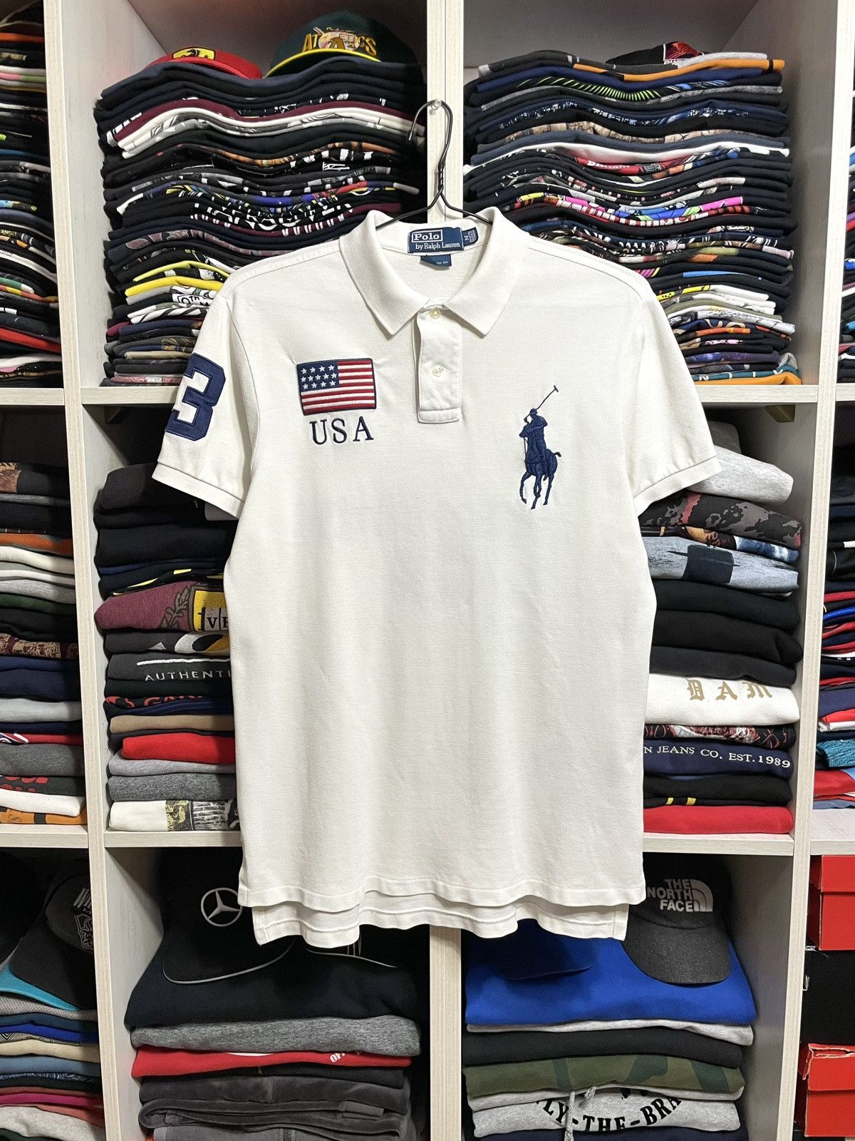 Polo Ralph Lauren Vintage Polo Ralph Lauren USA Logo Chief Keef Polo T ...