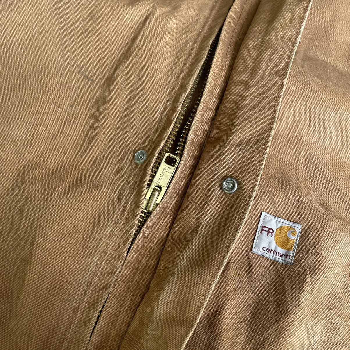 Carhartt Vintage 90s Carhartt FR Detroit Hoodie Fullzipper Jacket Size US XL / EU 56 / 4 - 12 Thumbnail