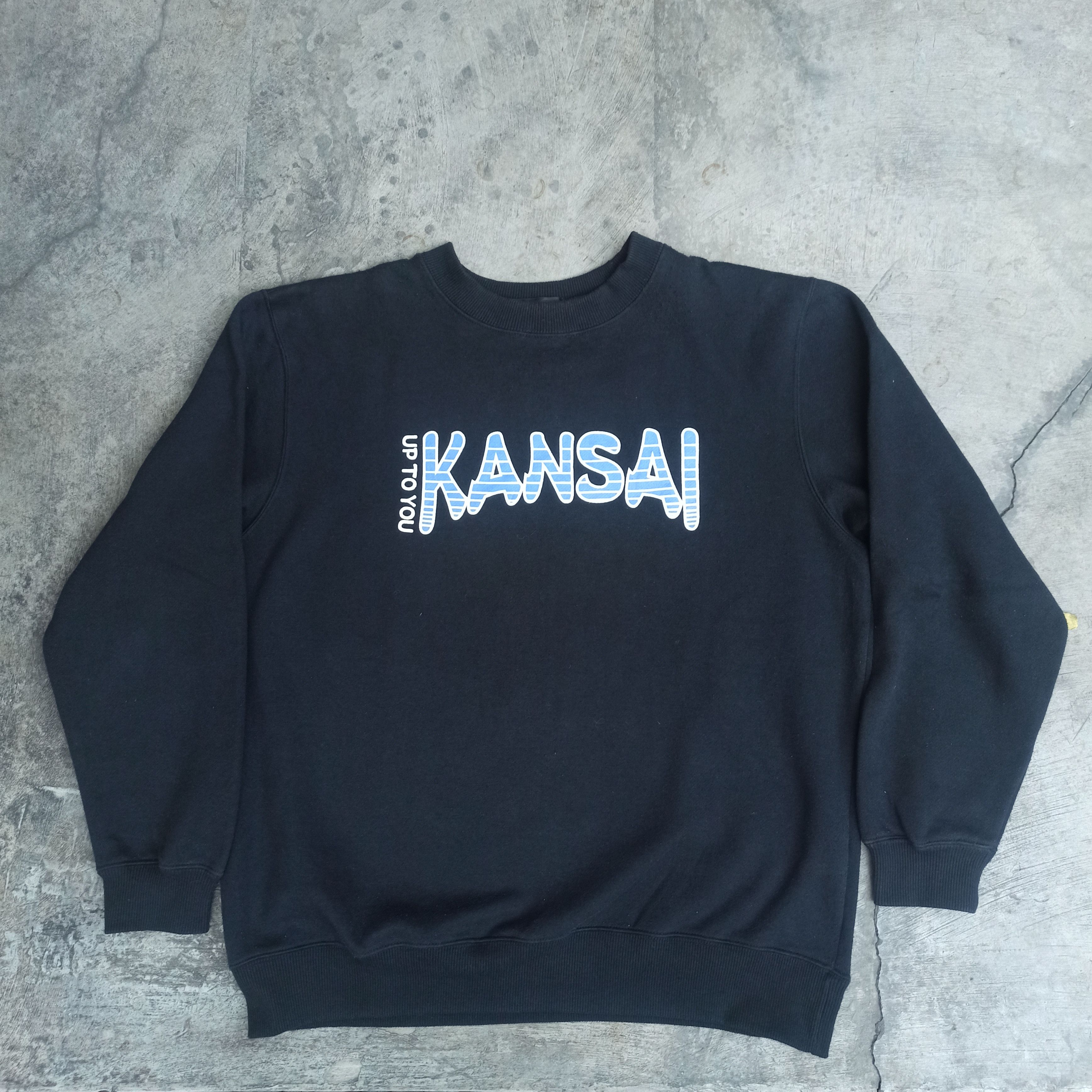 Kansai Yamamoto Kansai Spellout Logo Pullover Sweatshirt Size M / US 6-8 / IT 42-44 - 1 Thumbnail