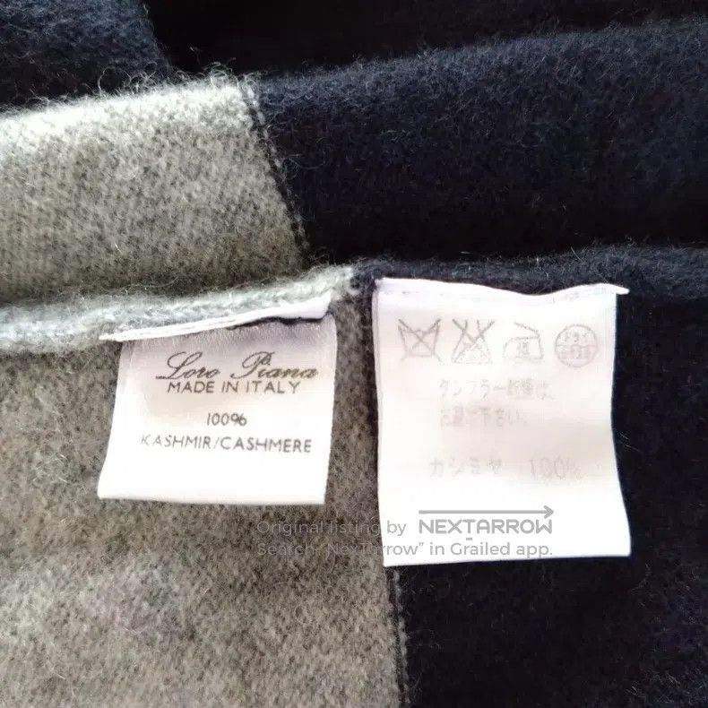 Loro Piana LORO PIANA Striped cashmere polo shirt Size US M / EU 48-50 / 2 - 9 Thumbnail