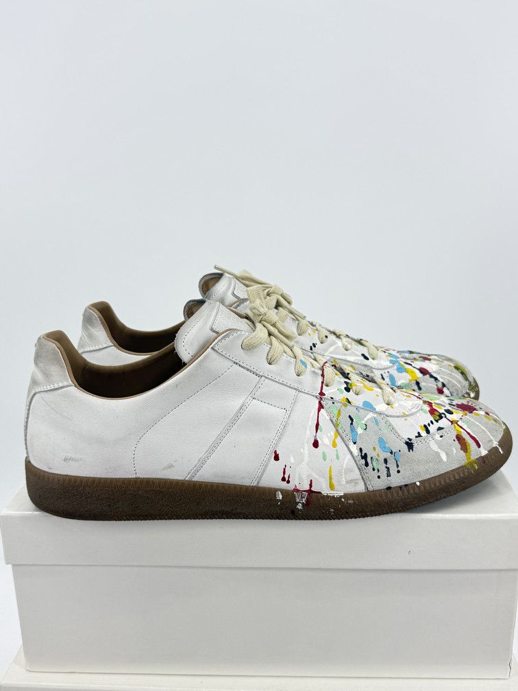 Maison Margiela GAT Low Paint Splatter Size US 13 / EU 46 - 1 Thumbnail