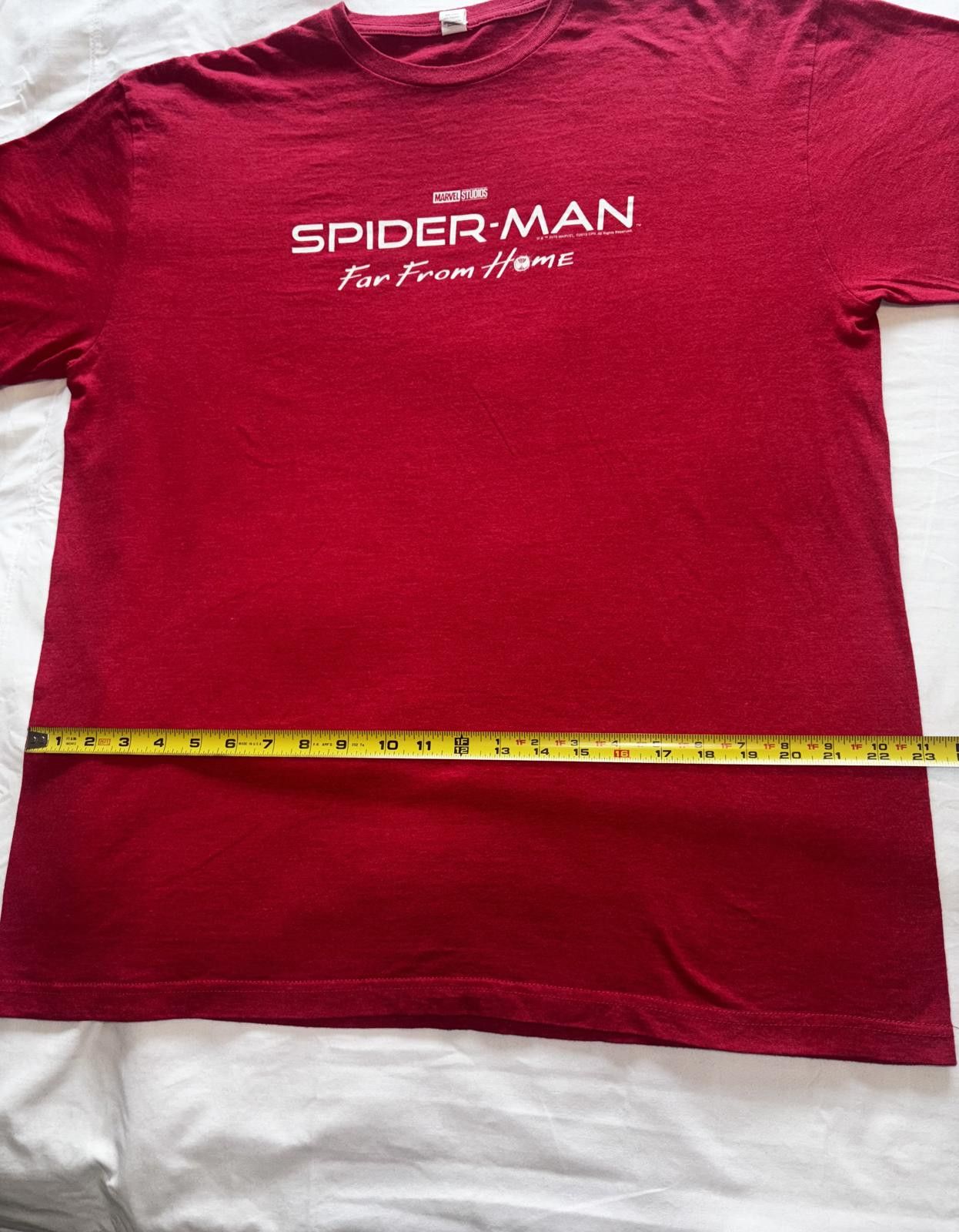 Marvel Comics Retro Spider-Man: Far From Home Graphic Tee - Red T-Shirt Size US XL / EU 56 / 4 - 6 Thumbnail