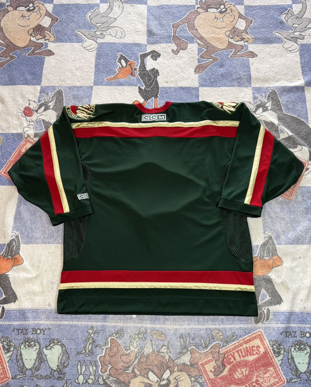 NHL Vintage minnesota wild jersey Size US XL / EU 56 / 4 - 3 Thumbnail